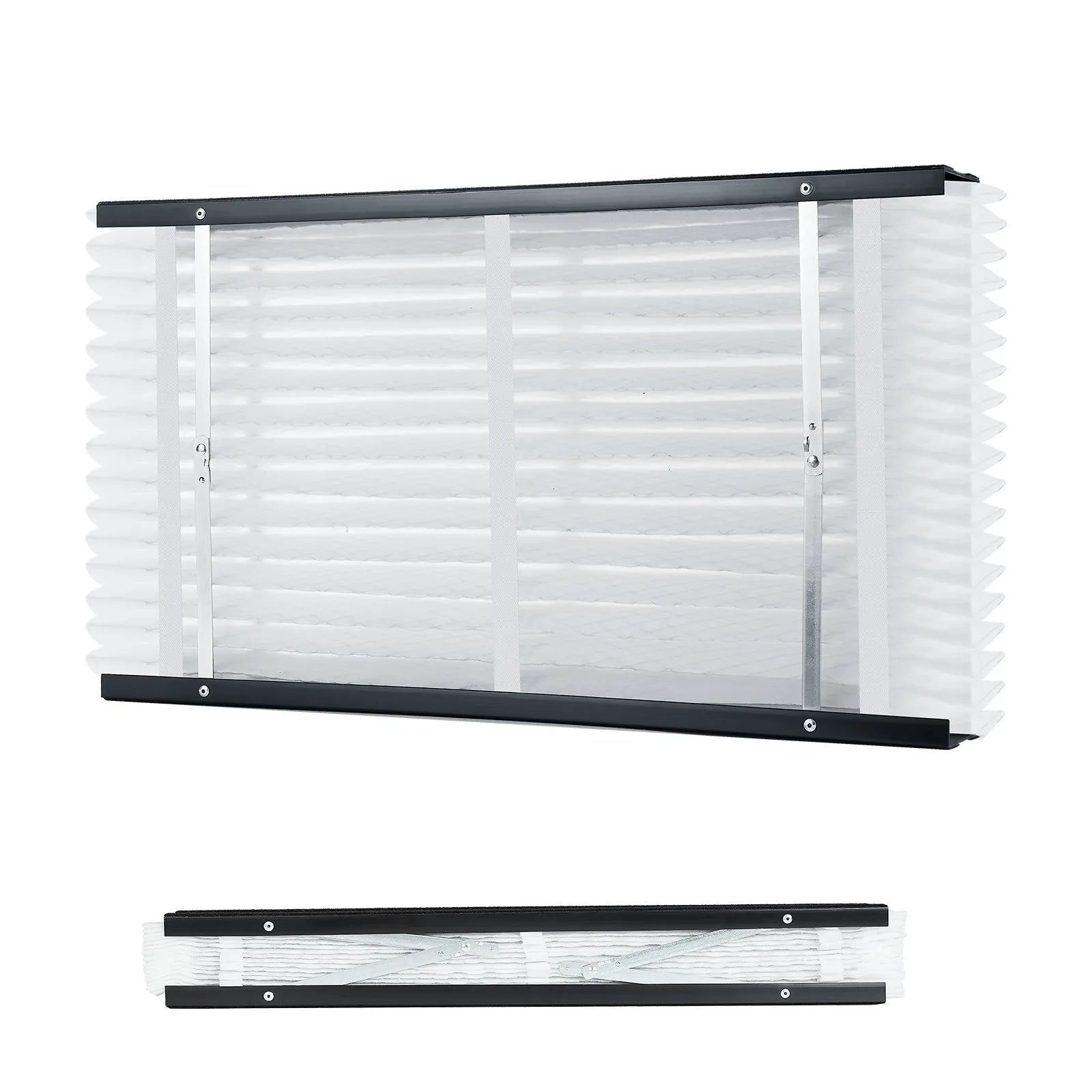 VEVOR Air Filters MERV 11 Electrostatic Pleated Furnace Filter 2-Pack 16x28x4