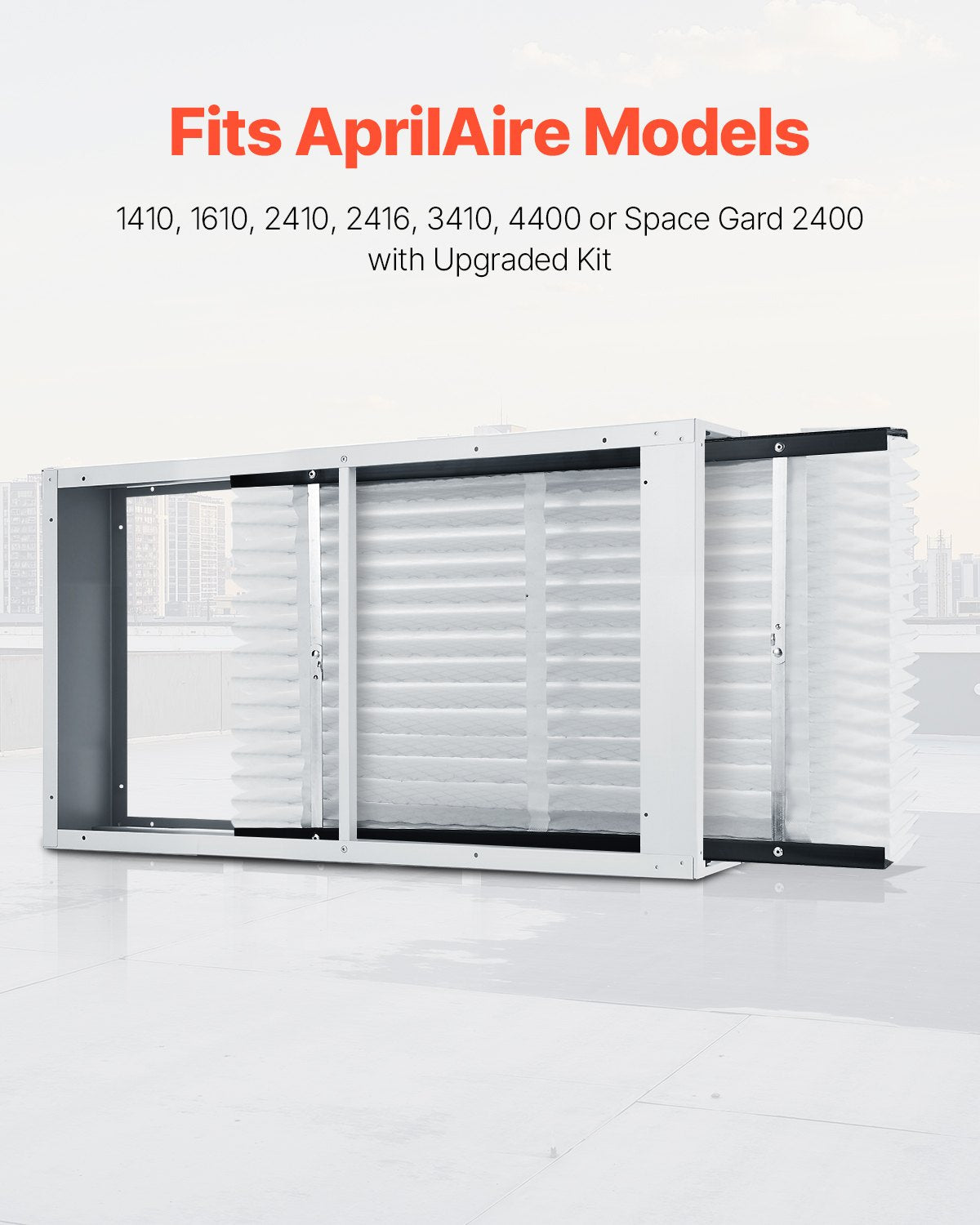 VEVOR Air Filters MERV 13 Electrostatic Pleated Furnace Filter 2-Pack 16x28x4