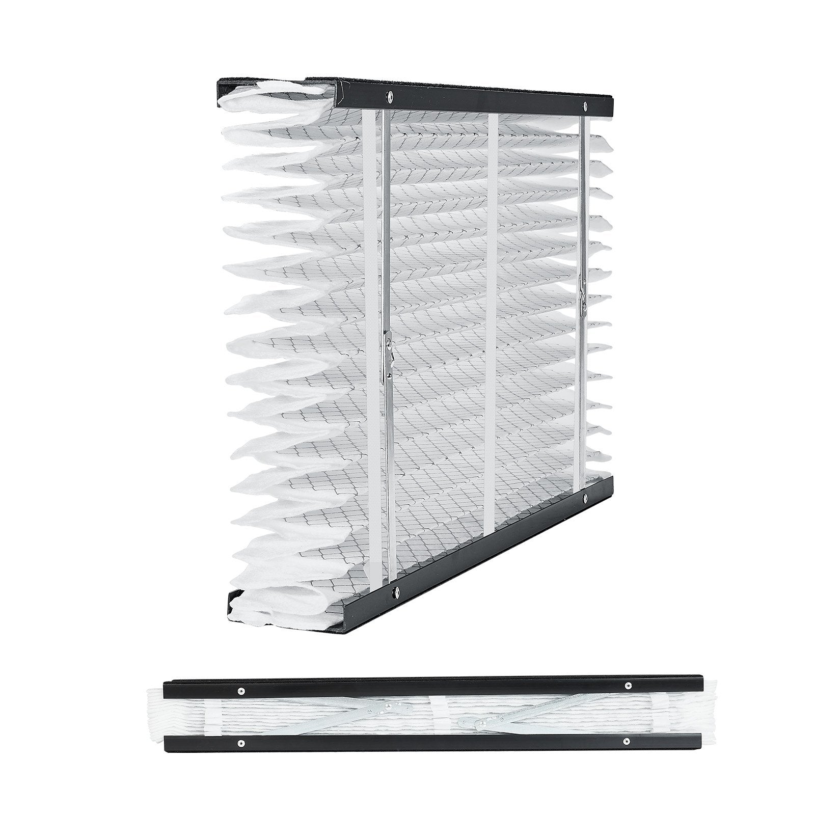 VEVOR Air Filters MERV 13 Electrostatic Pleated Furnace Filter 2-Pack 16x28x4