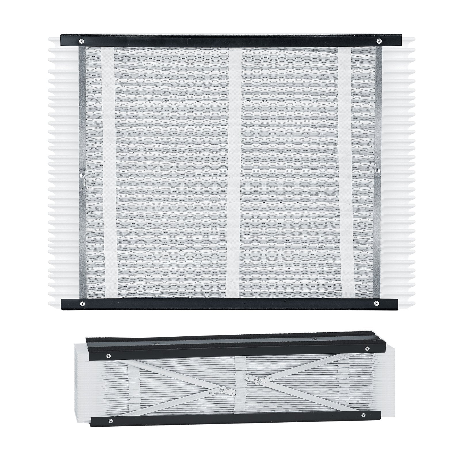 VEVOR Air Filters MERV 16 Electrostatic Pleated Furnace Filter 2-Pack 20x25x4