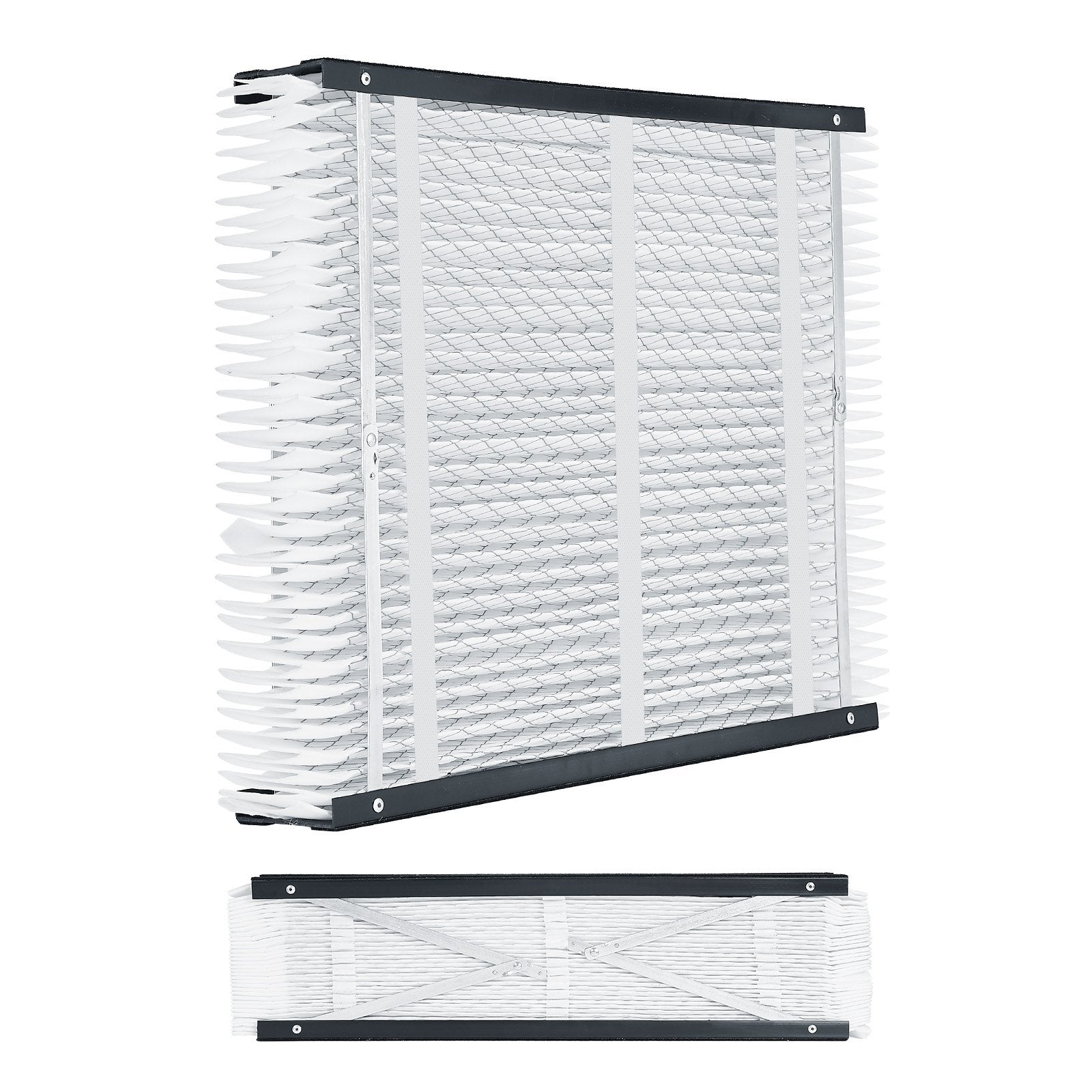 VEVOR Air Filters MERV 16 Electrostatic Pleated Furnace Filter 2-Pack 20x25x4