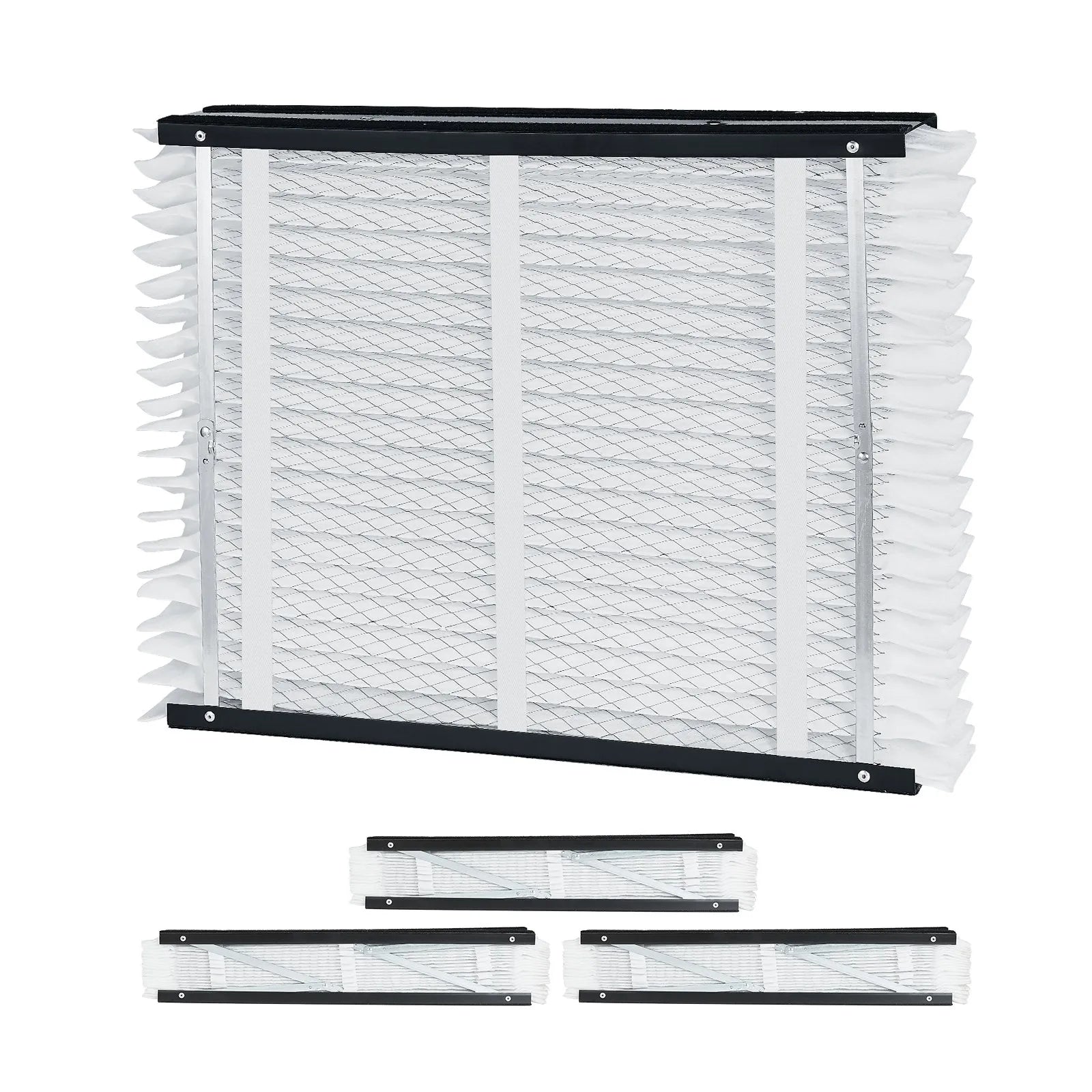 VEVOR Air Filters MERV 11 Electrostatic Pleated Furnace Filter 4-Pack 20x25x4