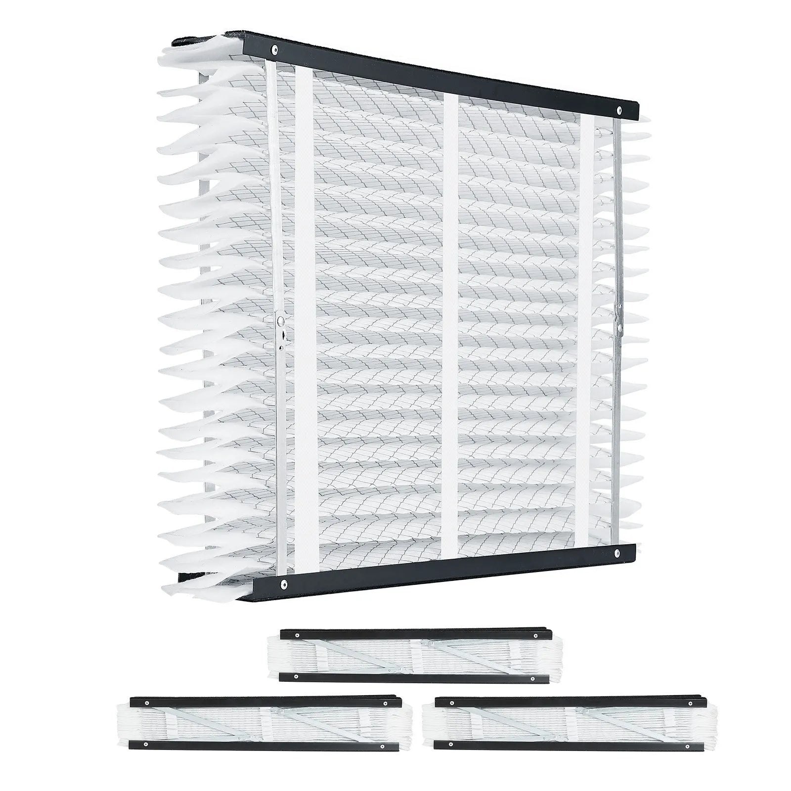 VEVOR Air Filters MERV 11 Electrostatic Pleated Furnace Filter 4-Pack 20x25x4