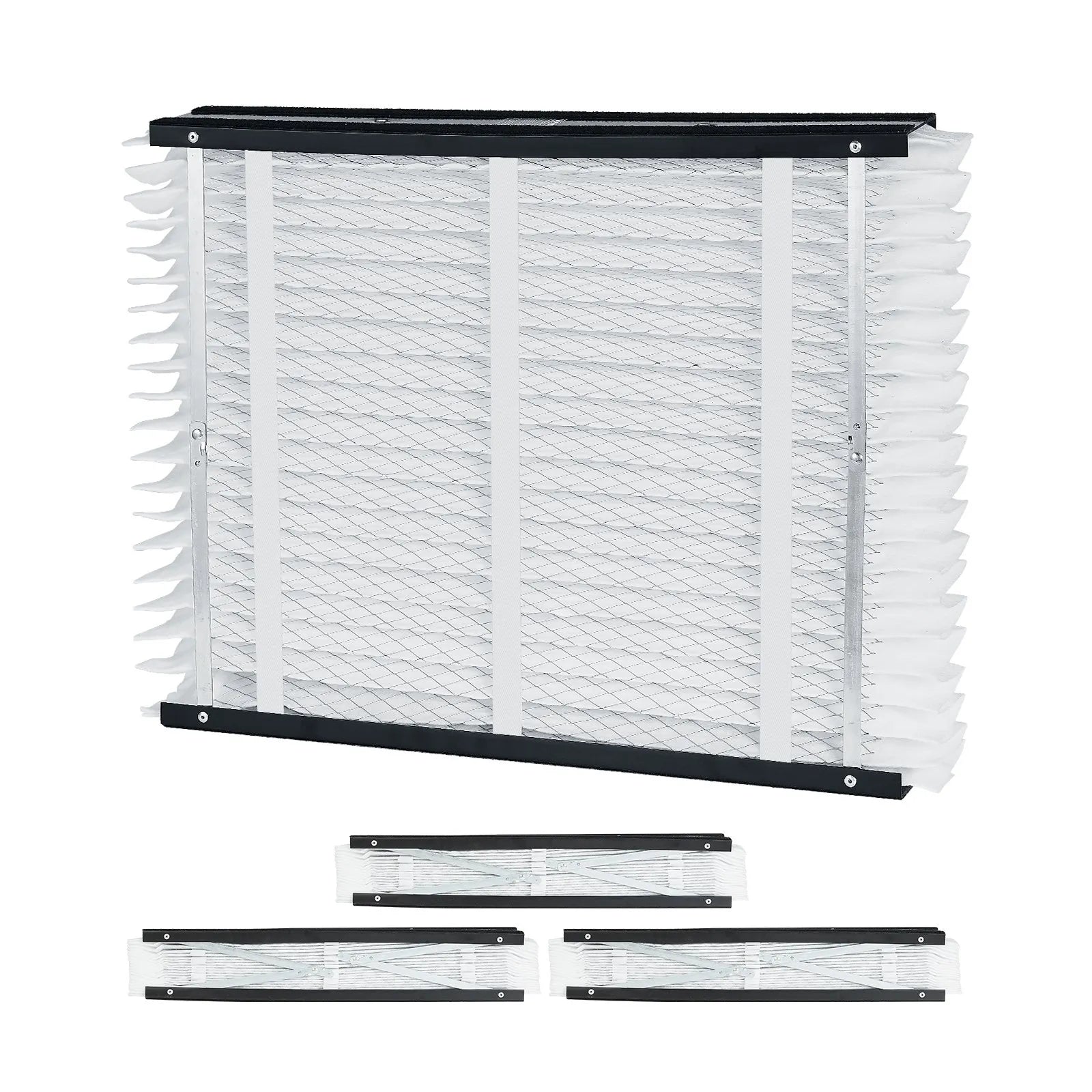 VEVOR Air Filters MERV 13 Electrostatic Pleated Furnace Filter 4-Pack 20x25x4