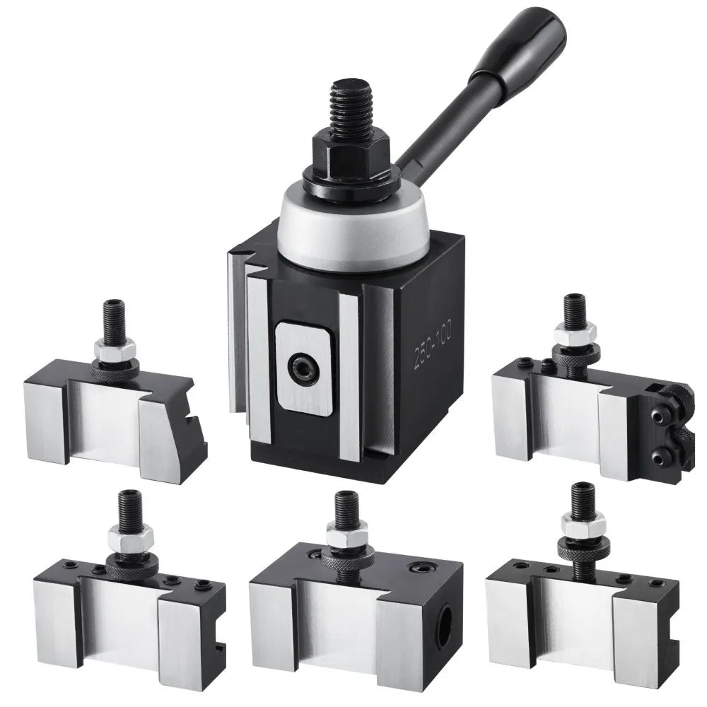 VEVOR Quick Change Tool Post Set 6 Pcs Lathe Tool Holders for 6"-12" Mini Lathe