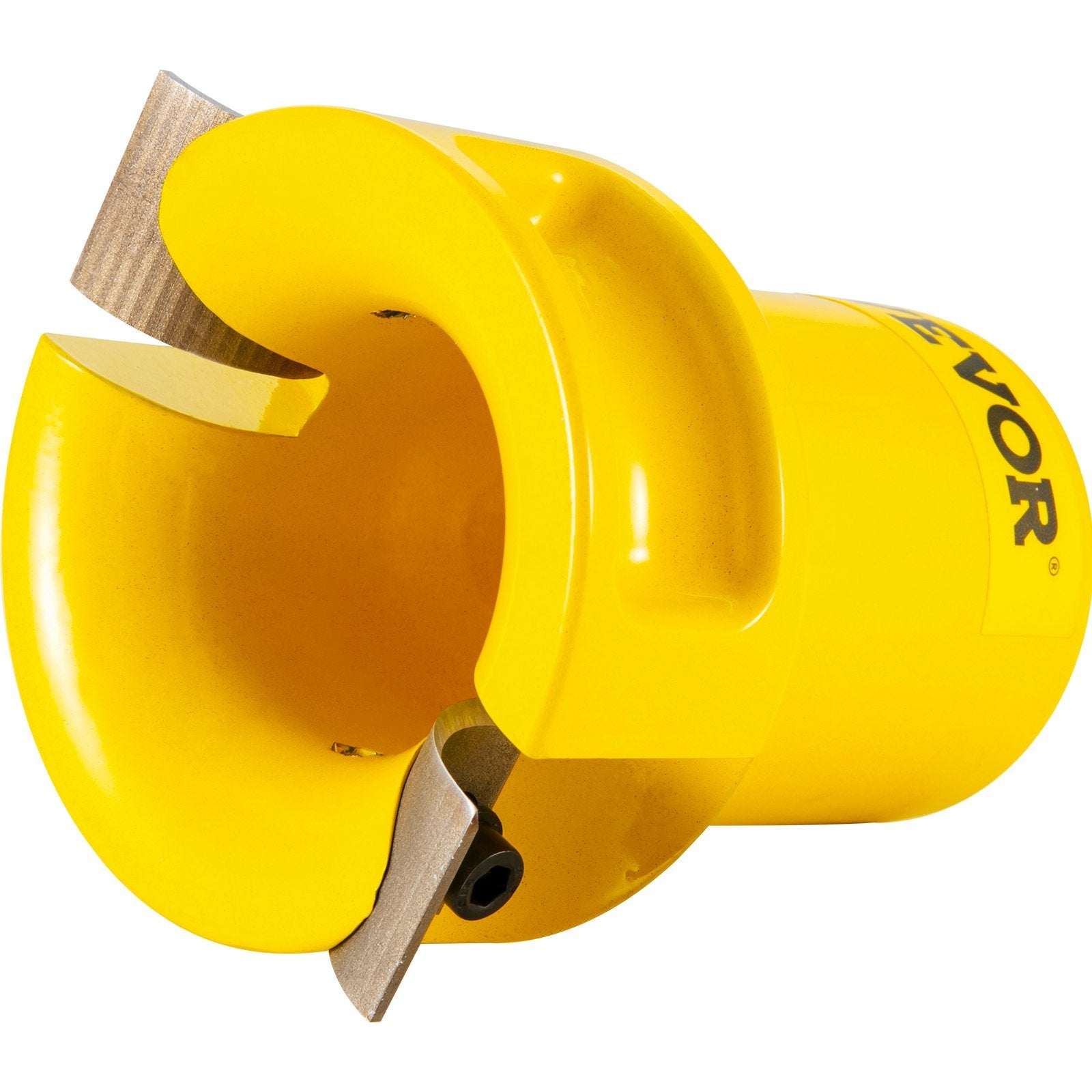 VEVOR Tenon Cutter, 1\"/25.4mm & 1.5\"/38mm & 2\"/50.8mm, with Dual Curved Blades & Button Screws Home Master Kit, Premium Aluminum & Steel Log Furniture Cutter, Commercial Starter’s Tool for Home DIY