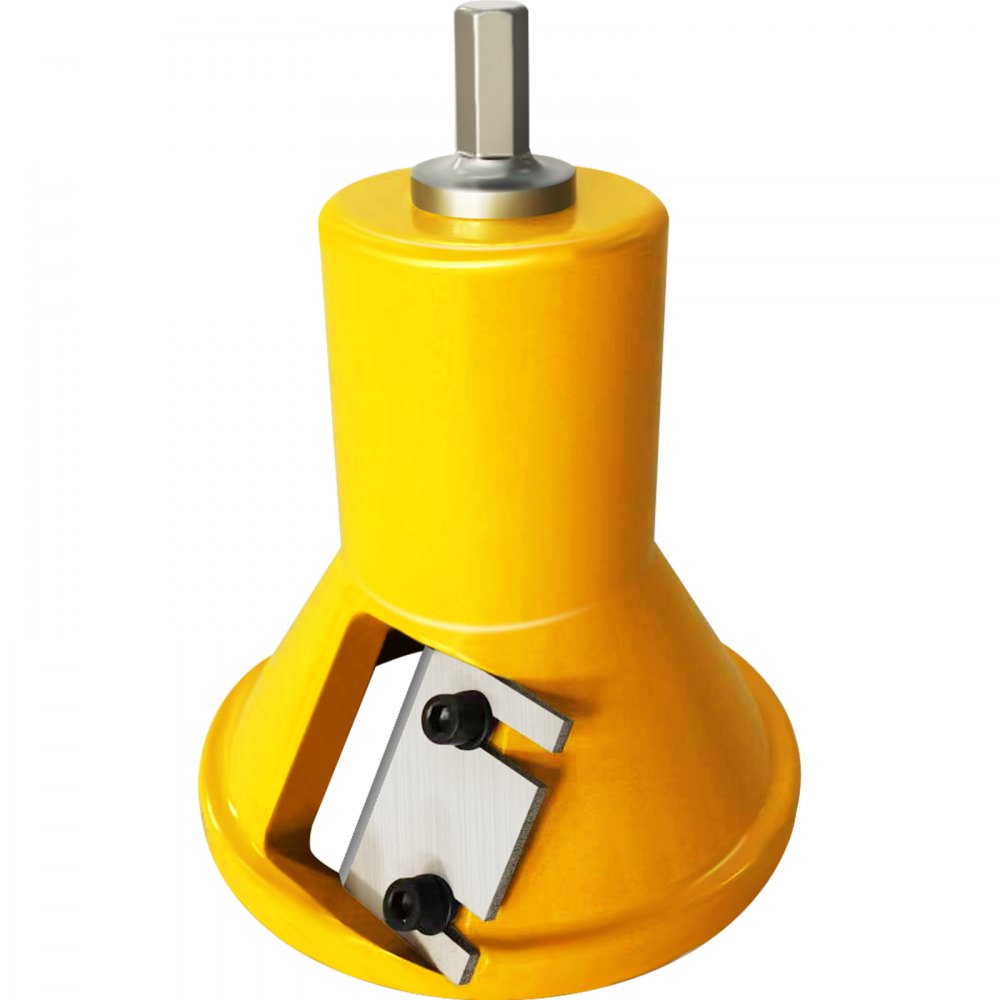 VEVOR Tenon Cutter, 1\"/25.4mm & 1.5\"/38mm & 2\"/50.8mm, with Dual Straight Blades & Button Screws Home Master Kit, Premium Aluminum & Steel Log Furniture Cutter, Commercial Starter’s Tool