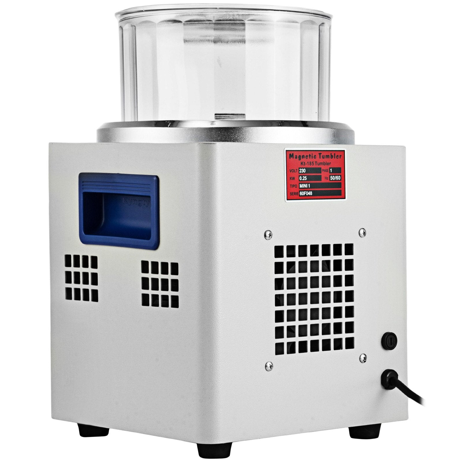 VEVOR Tumbler 2000 RPM Finisher 7.3 inch Magnetic Polisher with Adjustable Speed for Jewelry (KT185)