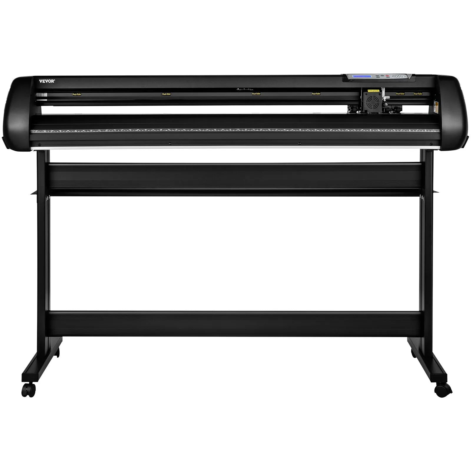 VEVOR Vinyl Cutter, 53inch Vinyl Cutter Plotter with Stand, Adjustable Speed Force for Sign Making Vinyl Plotter, SignMaster Software Vinyl Tape Tools Vinyl Printer Available with COM/USB