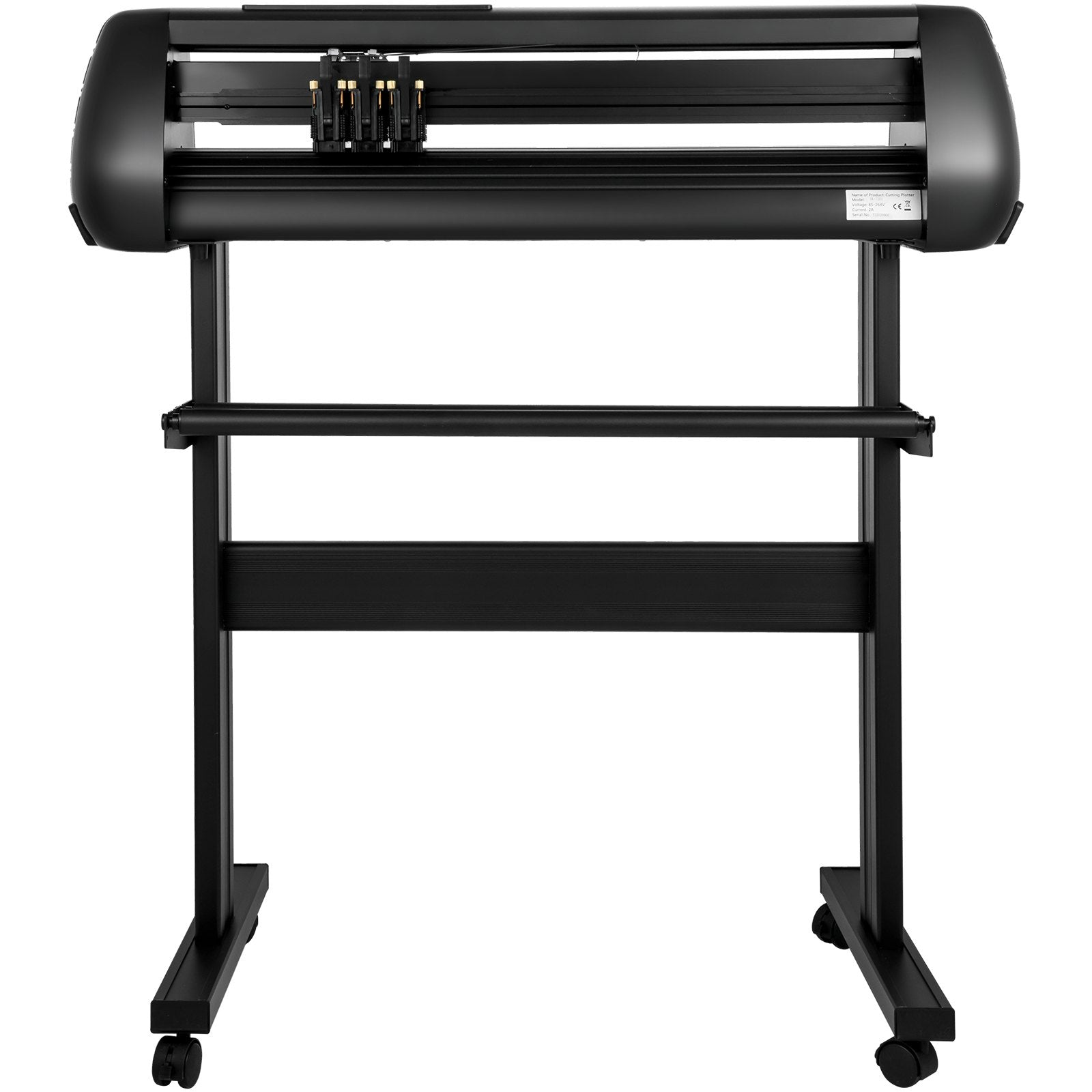 VEVOR Vinyl Cutter Machine, Upgraded 28 Inch Paper Feed Cutting Plotter Bundle, Adjustable Force & Speed Vinyl Printer with Powerful Stepper Motors, Signmaster Software Compatible with Windows System