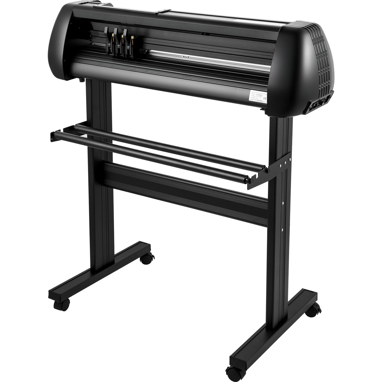 VEVOR Vinyl Cutter Machine, Upgraded 28 Inch Paper Feed Cutting Plotter Bundle, Adjustable Force & Speed Vinyl Printer with Powerful Stepper Motors, Signmaster Software Compatible with Windows System