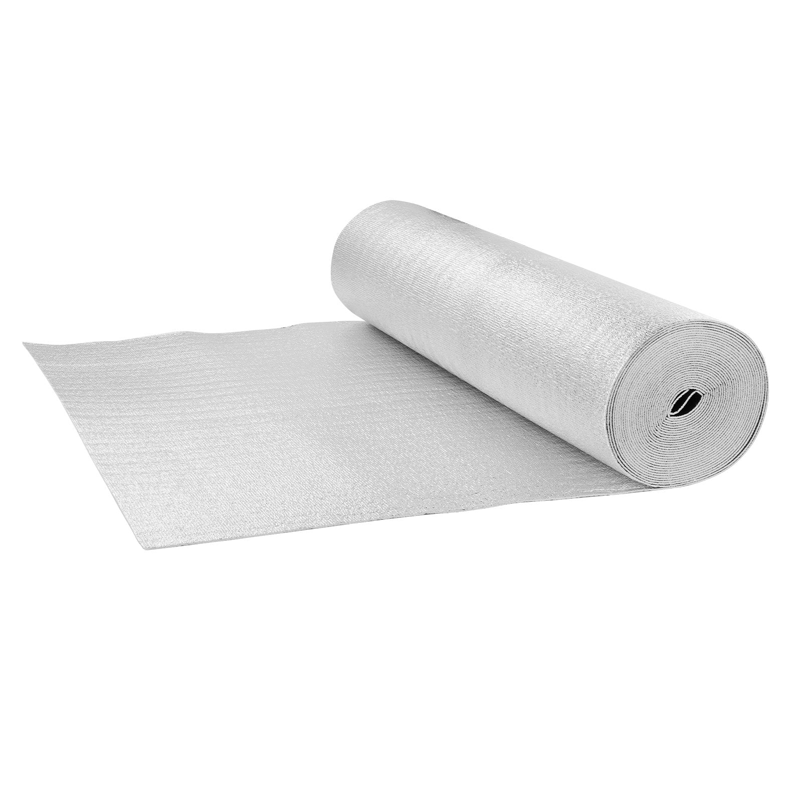 VEVOR Double Reflective Insulation Roll Foam Core Radiant Barrier 48 in x 50 ft
