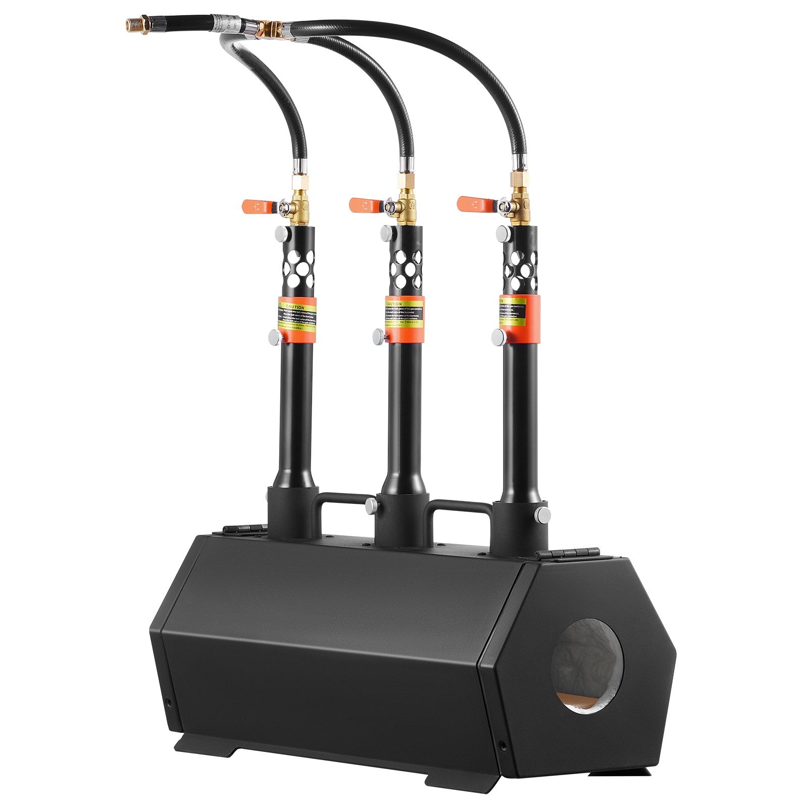 VEVOR Portable Propane Forge 3 Burner Farrier Forge 2600? Tool Knife Metal Forge