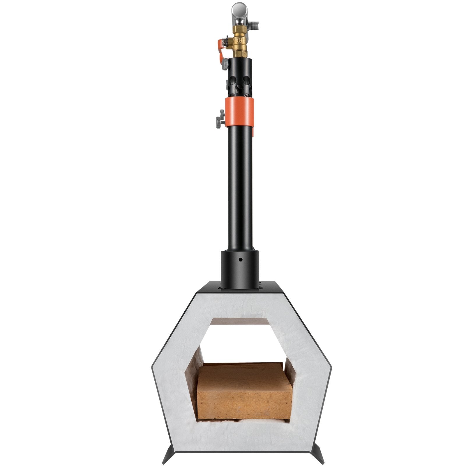 VEVOR Propane Forge Farrier Forge Double Burner Tool Knife Making Blacksmithing