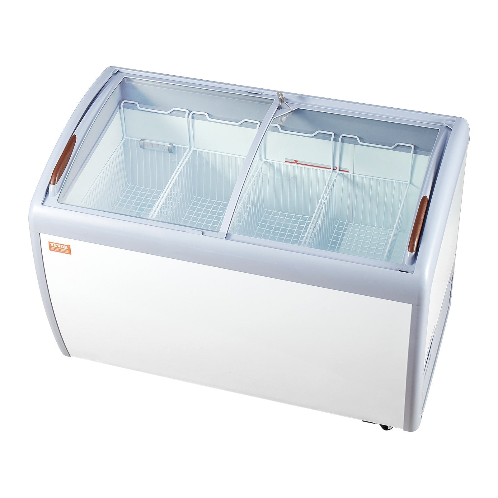 VEVOR 12.8Cu.ft Commercial Ice Cream Display Case Gelato Dipping Freezer Cabinet