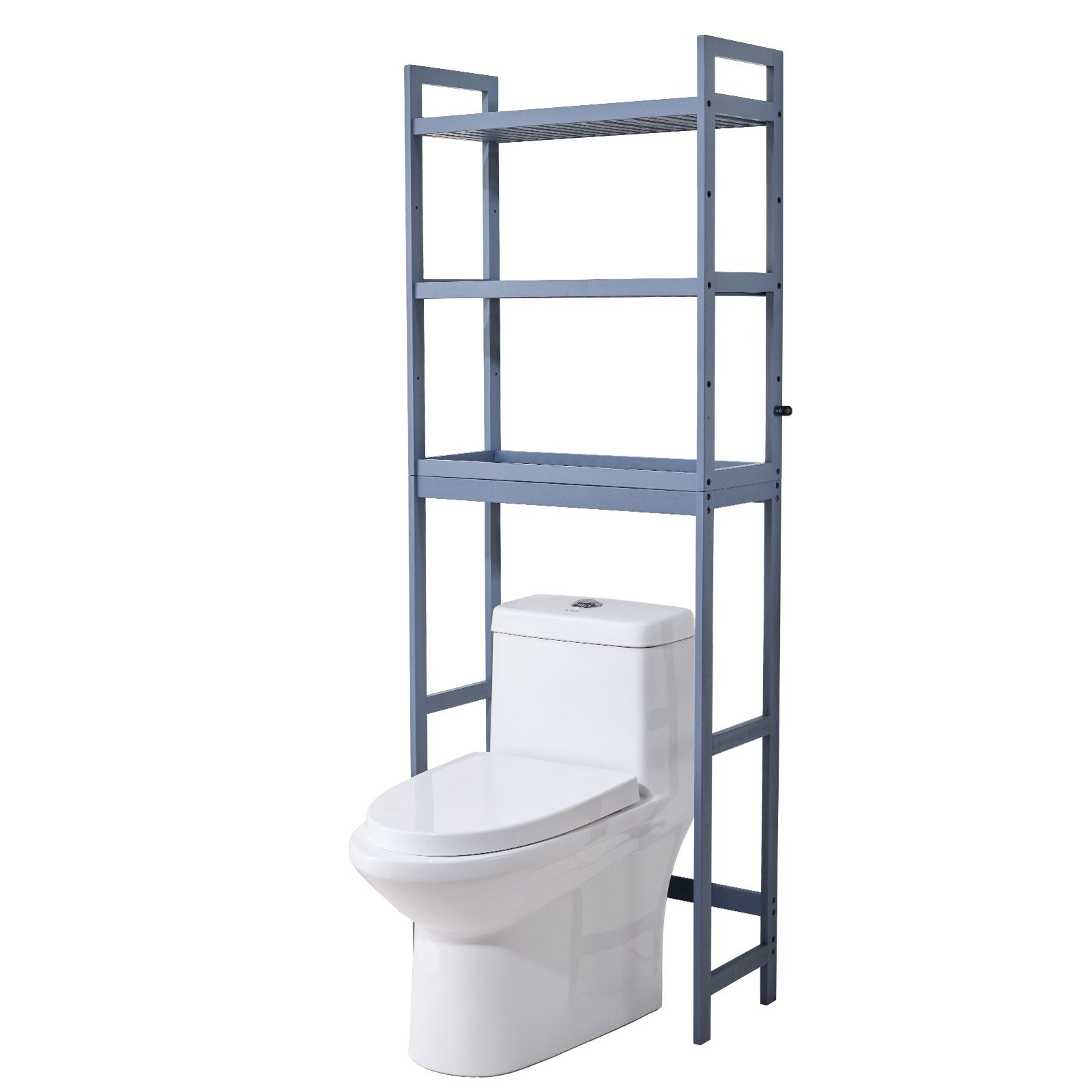 VEVOR Over the Toilet Storage 3-Tier Bathroom Shelf Rack Space Saver Organizer