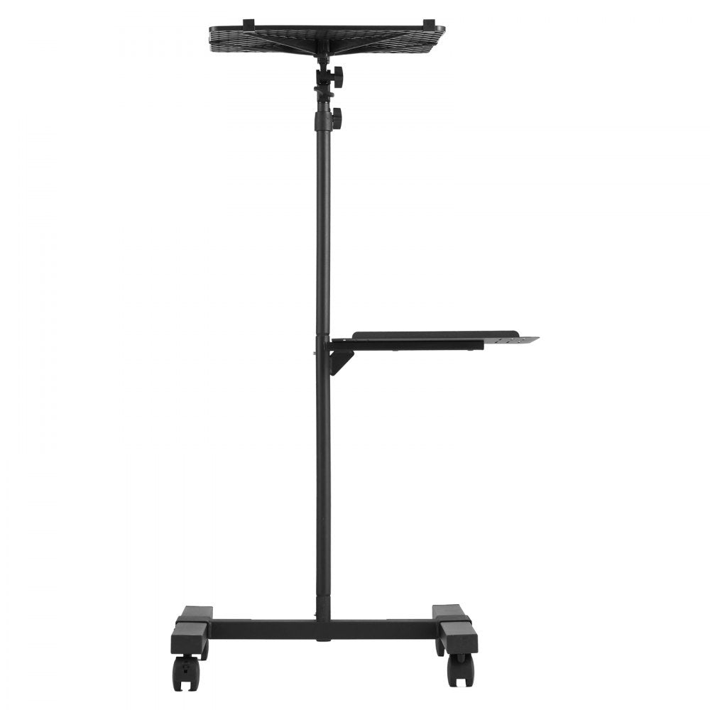 VEVOR Projector Stand with Wheels Projector Floor Stand Height from 22.8-57.3"