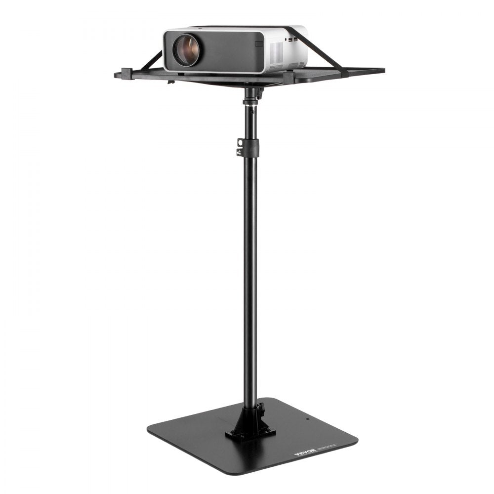 VEVOR Projector Stand Projector Floor Stand Adjustable Height from 30.3 to 63.4"