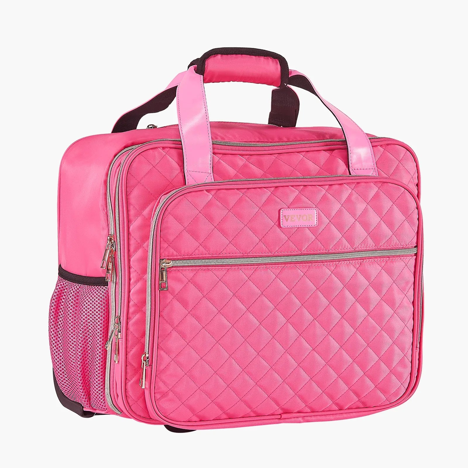 VEVOR Rolling Laptop Bag 17.3 Inch Wheeled Computer Bag for Travel Women Men