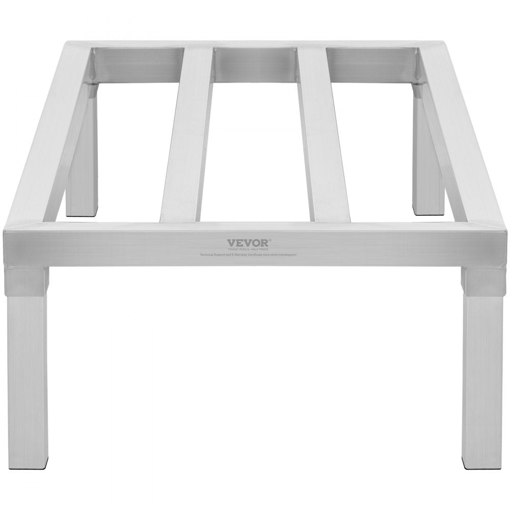 VEVOR Aluminum Dunnage Rack Stationary Dunnage Rack 48” x 20” x 12” Storage Rack