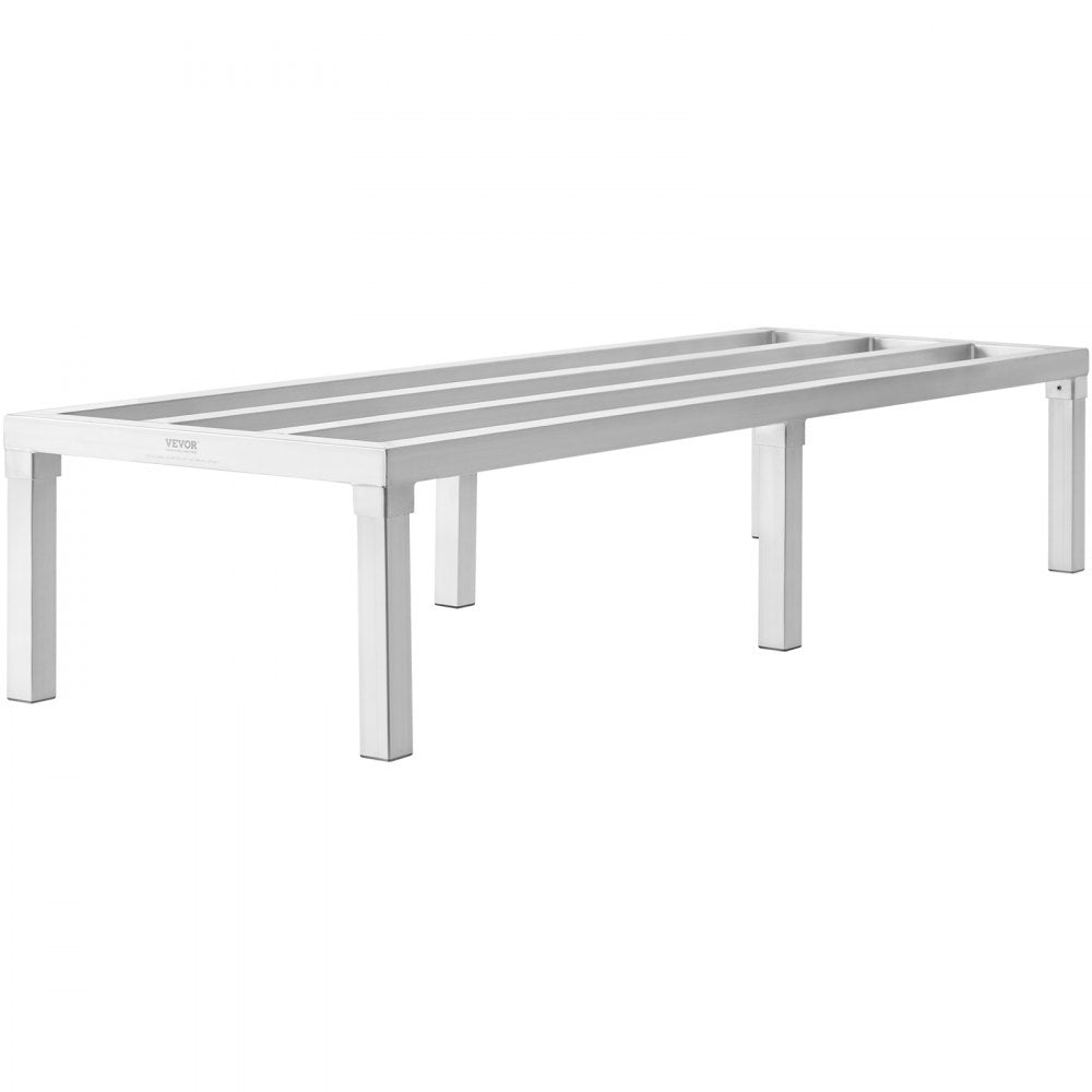 VEVOR Aluminum Dunnage Rack Stationary Dunnage Rack 60” x 20” x 12” Storage Rack