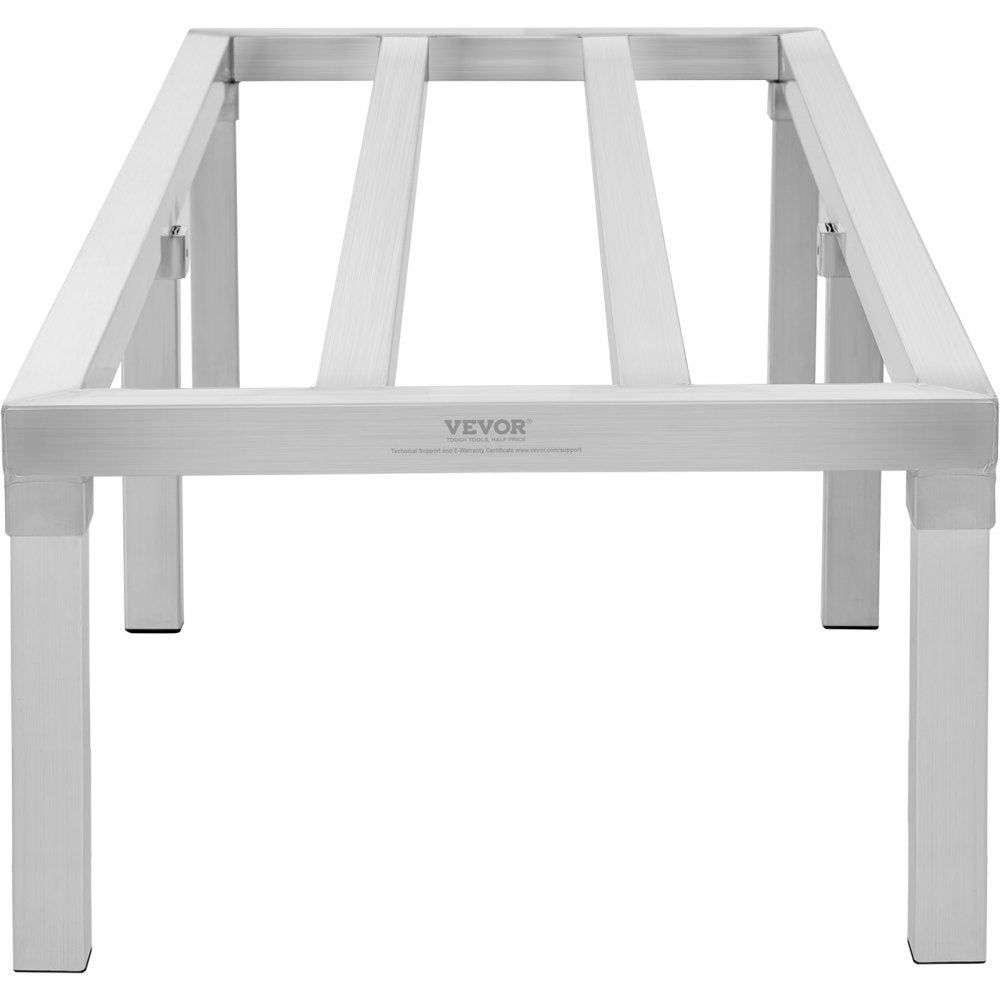 VEVOR Aluminum Dunnage Rack Stationary Dunnage Rack 60” x 20” x 12” Storage Rack