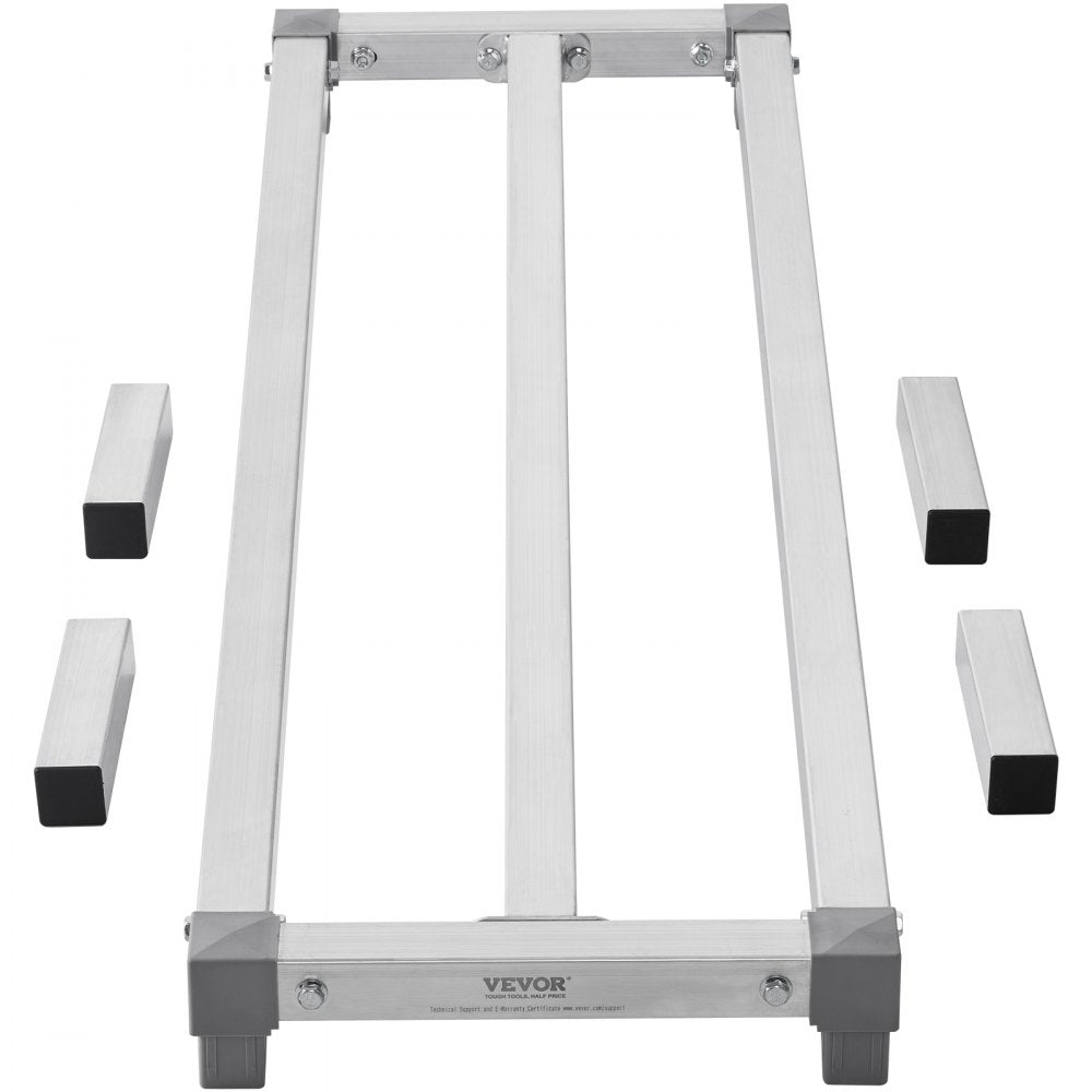 VEVOR Aluminum Dunnage Rack Stationary Dunnage Rack 48” x 14” x 8” Storage Rack