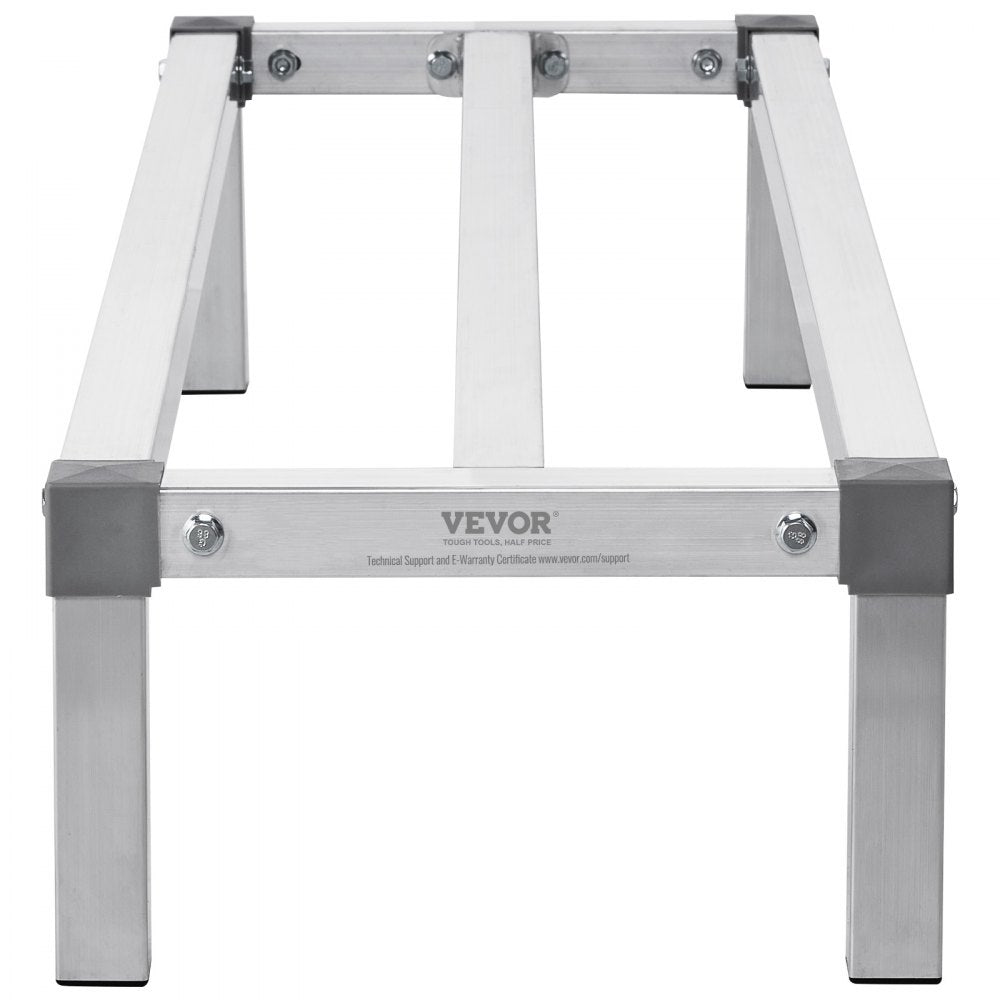 VEVOR Aluminum Dunnage Rack Stationary Dunnage Rack 48” x 14” x 8” Storage Rack