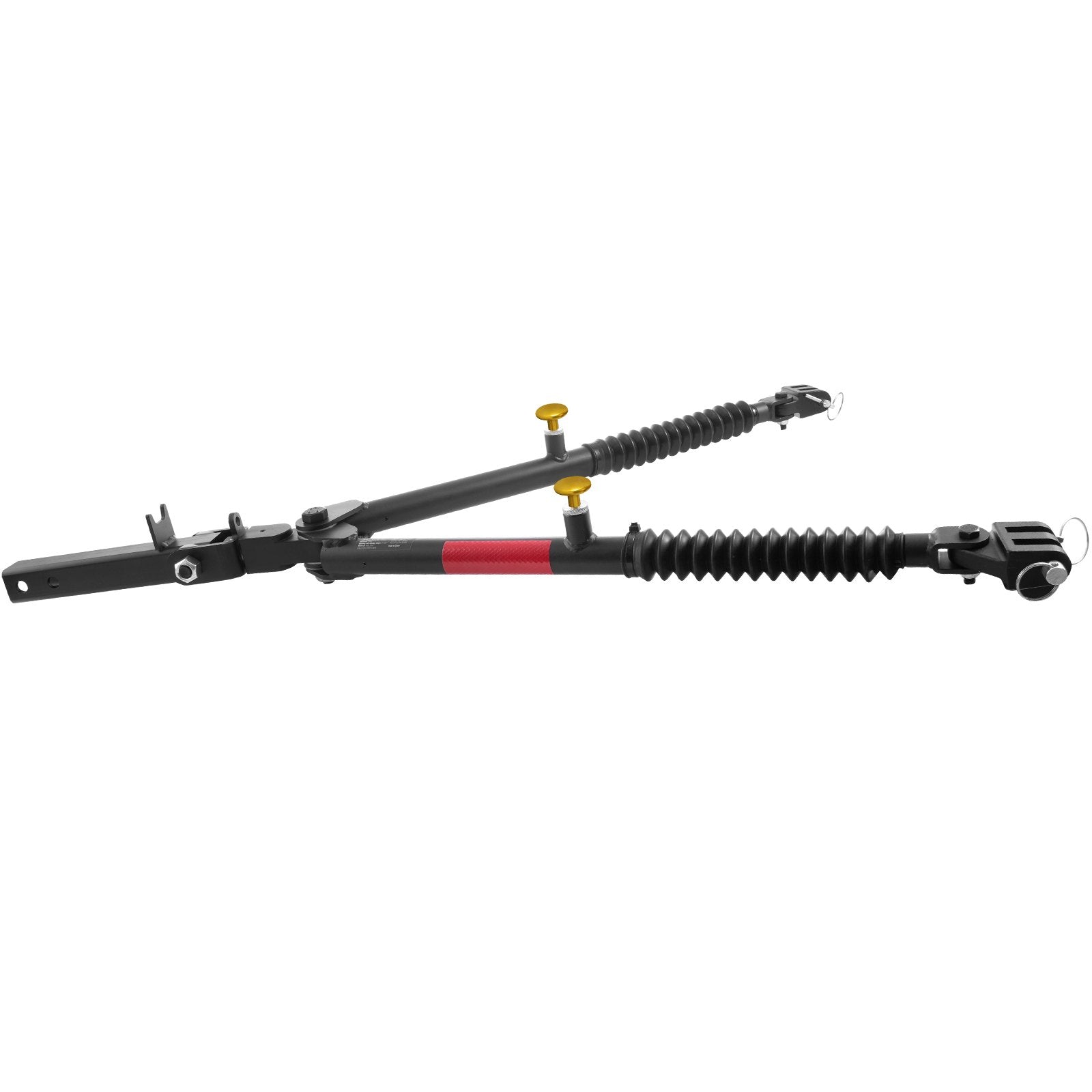 VEVOR Tow Bar Bumper Mount Tow Bar 7500 lbs Fits 2-inch Connector with Ropes