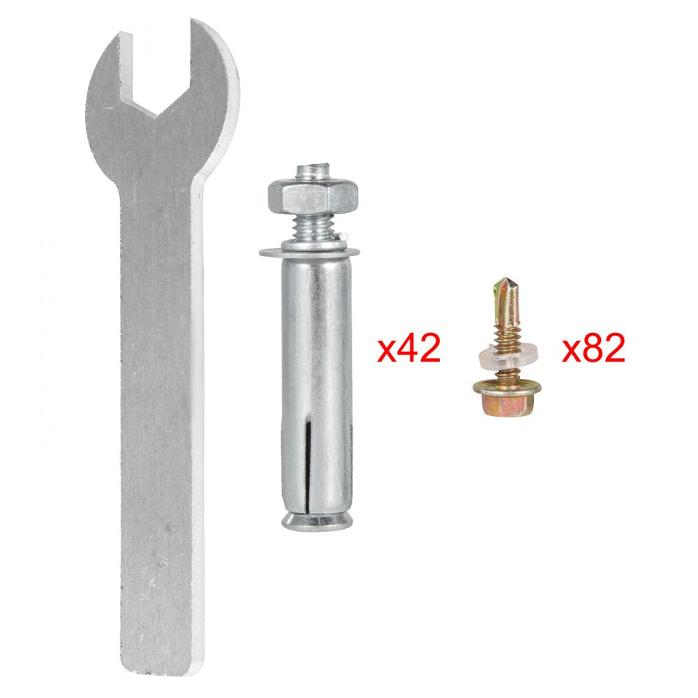 VEVOR 4x4 Wood Fence Post Anchor Base, 10 pcs Deck Post Base 3.6'' x 3.6'', 2.5 lbs, Black Powder-Coated Deck Post Base with Thick Steel, for Deck Supports Porch Railing Post Holder