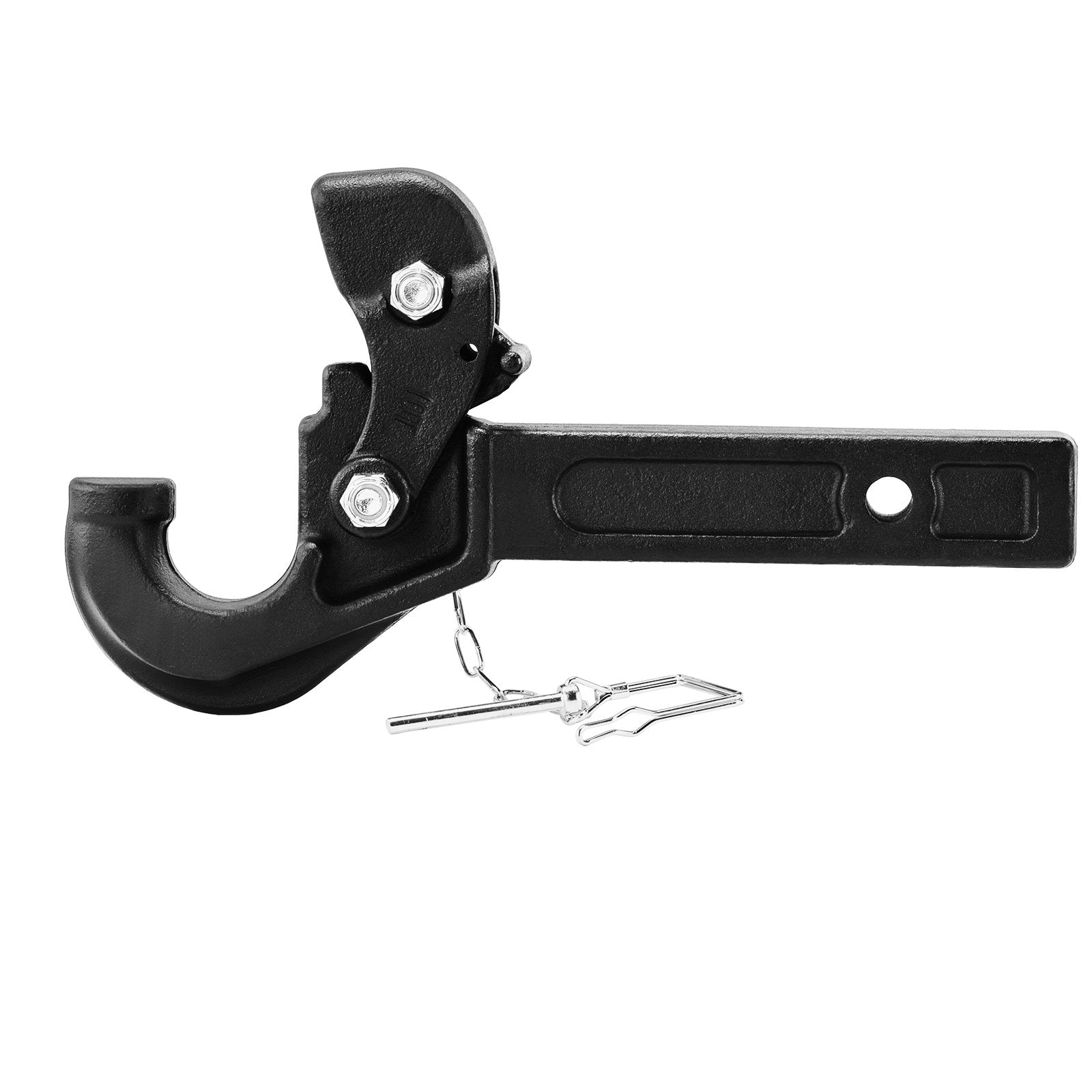 VEVOR Pintle Hitch 2 inches Receiver Hook 2.5-3 inches Lunette Ring 20000 lbs