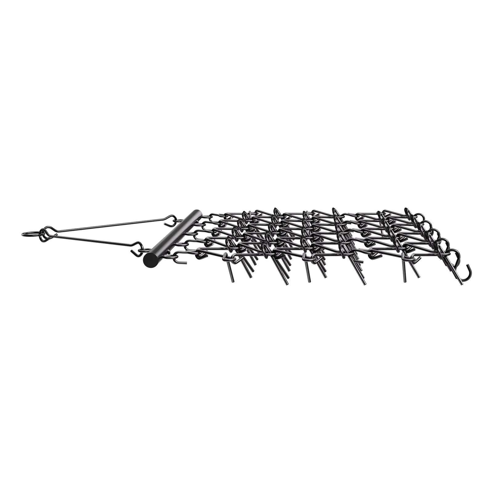 VEVOR Drag Harrow 5.8 x 4.8 ft Chain Harrow ATV Lawn Rake for Landscape Leveling