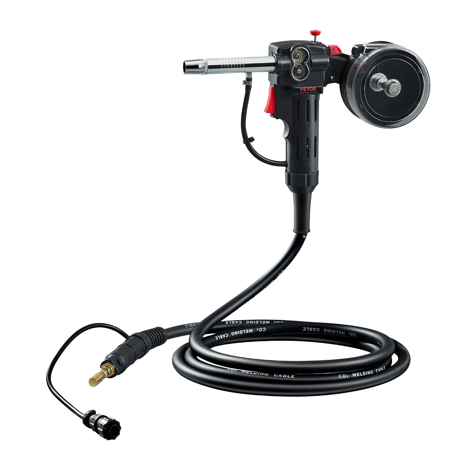 VEVOR 100Amp Spool Gun with 10FT Cable for 0.023" 0.030" 0.035" Welding Wires