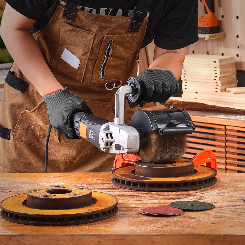 VEVOR Burnishing Polishing Machine 1300W 6-Speed Electric Metal Polisher Sander