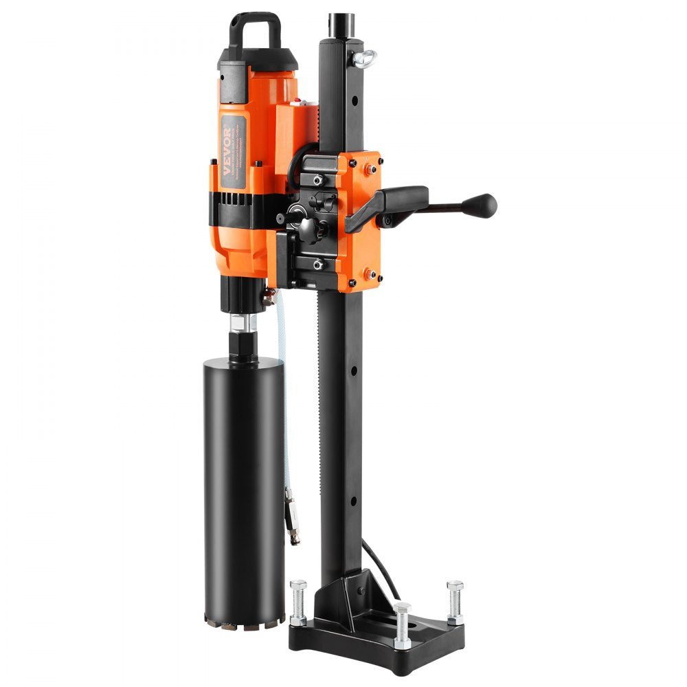VEVOR Core Drill Machine 0.8-11.8in Dia 3500W Diamond Core Drill Rig with Stand