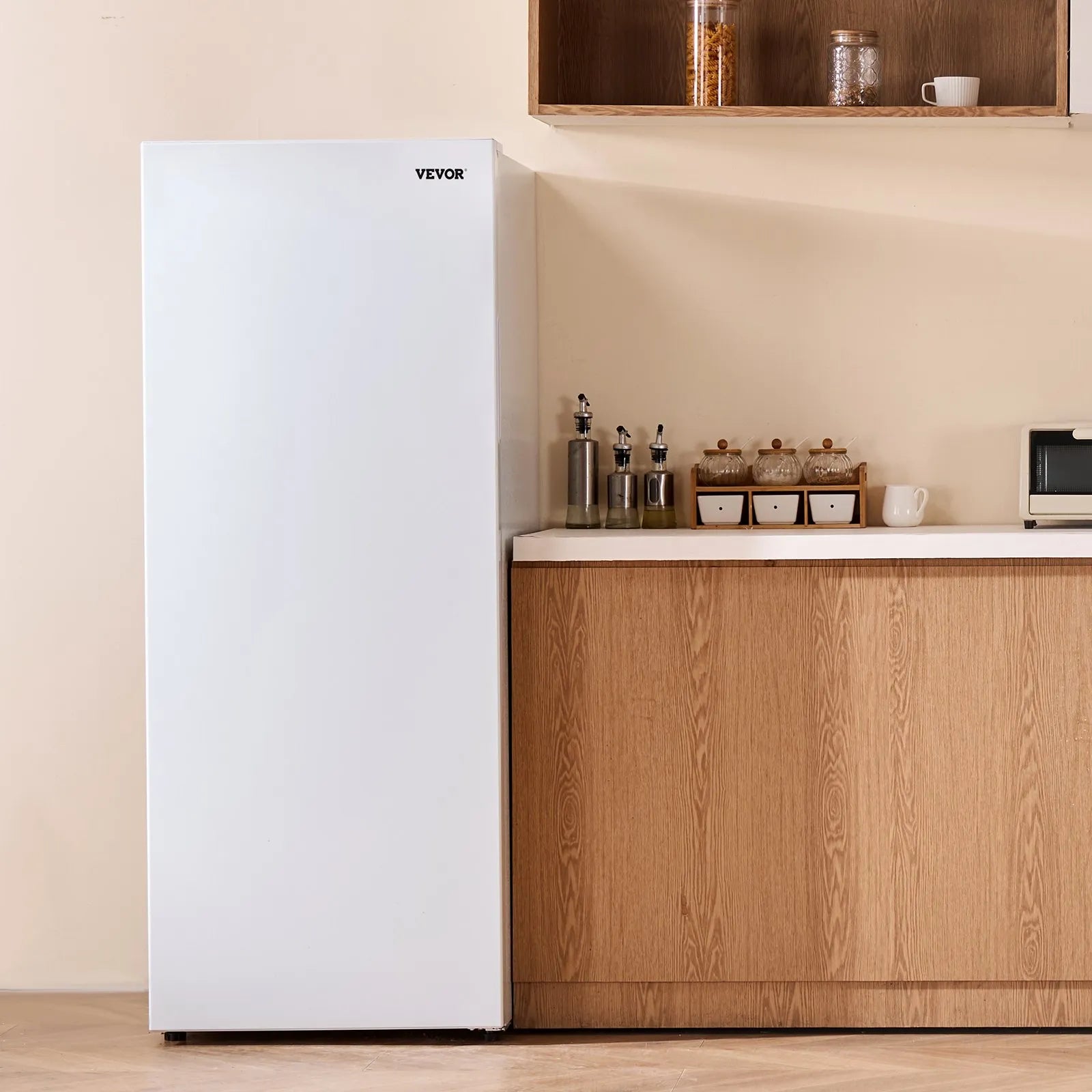 VEVOR Convertible Freezer/Refrigerator 11 Cu.Ft Frost Free Upright Freezer Home