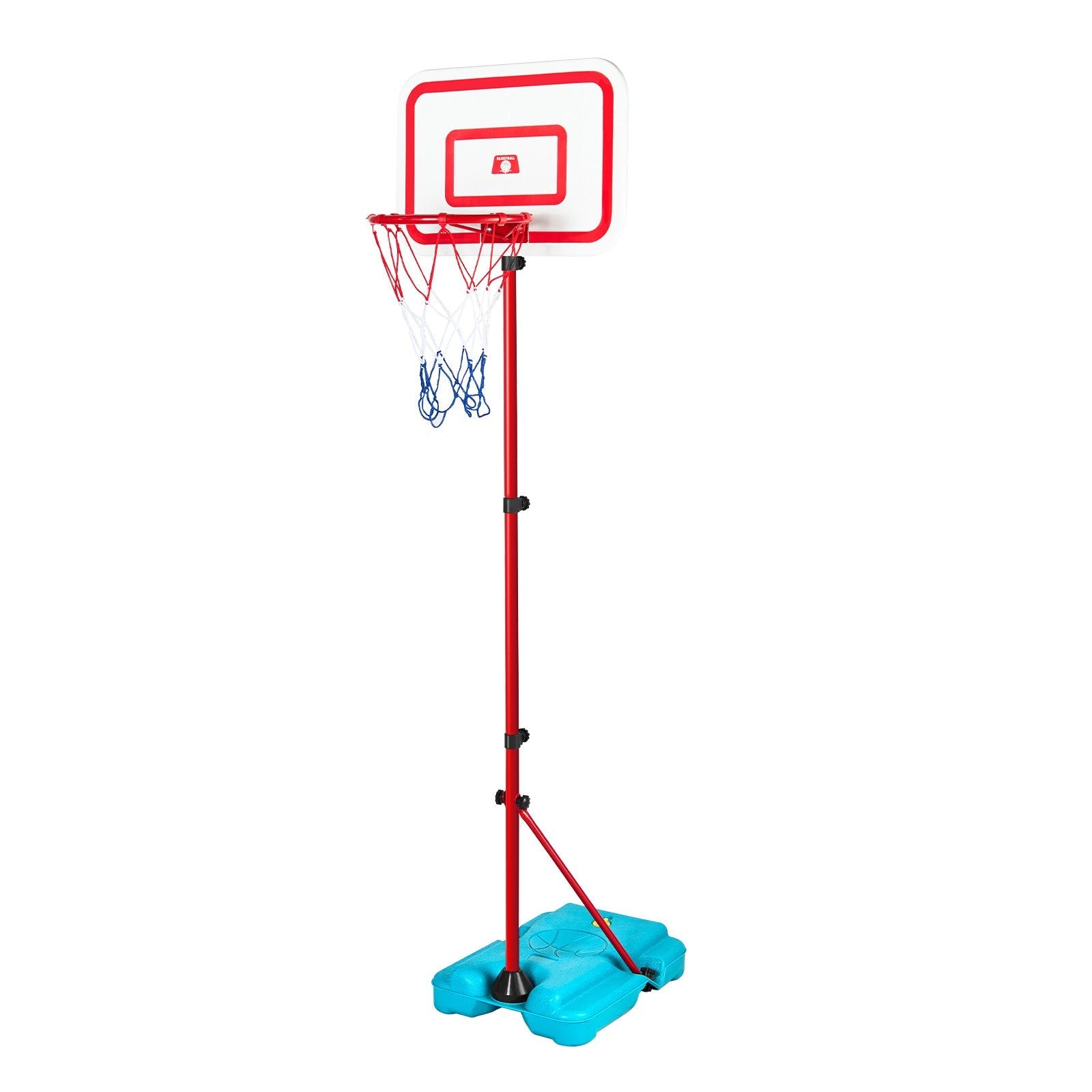 VEVOR Kids Basketball Hoop Height Adjustable Portable Basketball Court for Kids