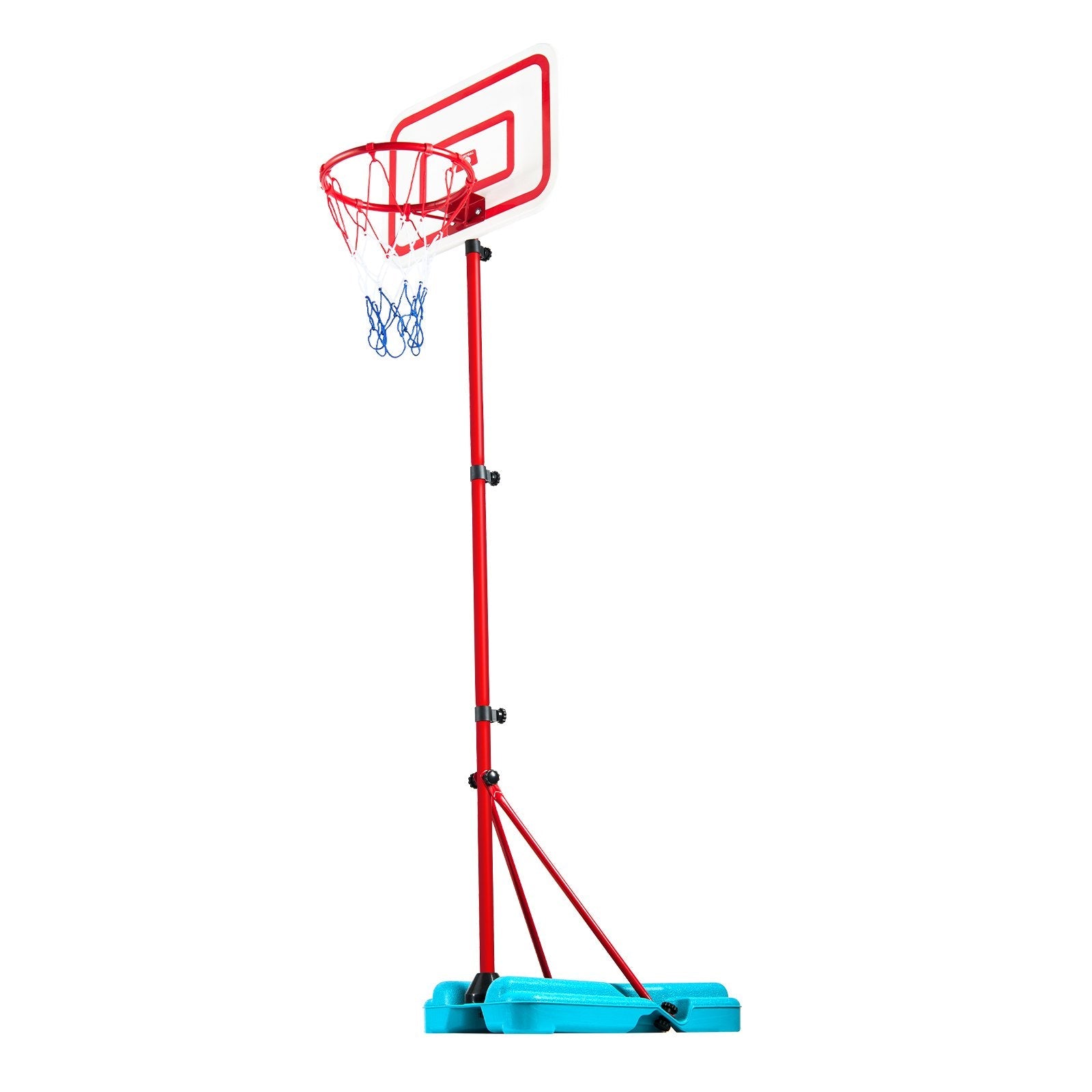 VEVOR Kids Basketball Hoop Height Adjustable Portable Basketball Court for Kids
