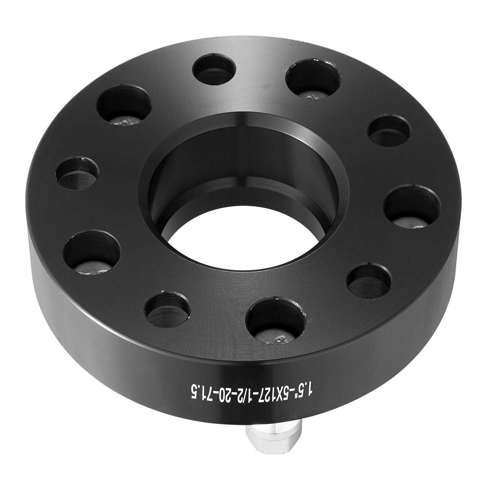 VEVOR 1.5" 5"x5.5" Wheel Spacers Wheel Adapters 5 Lug Forged Spacer 4 PCS Black