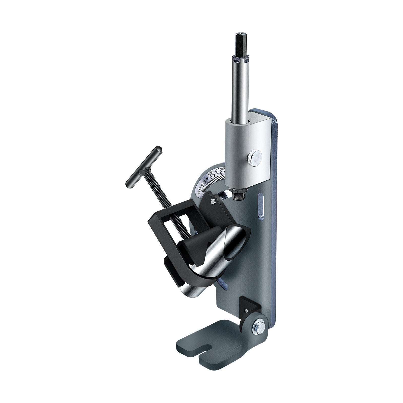 VEVOR Pipe Tubing Notcher for 1/2 to 2-inch Pipes with 0 - 60° Adjustable Angle