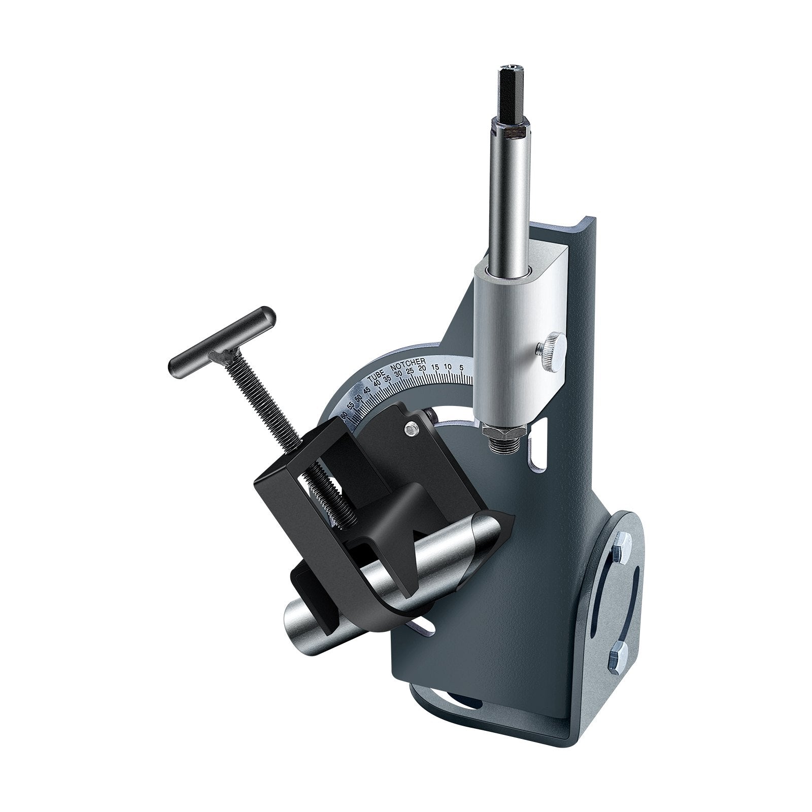 VEVOR Pipe Notcher 1/2 to 2-inch Tubing Notcher with 0 to 60° Adjustable Angle