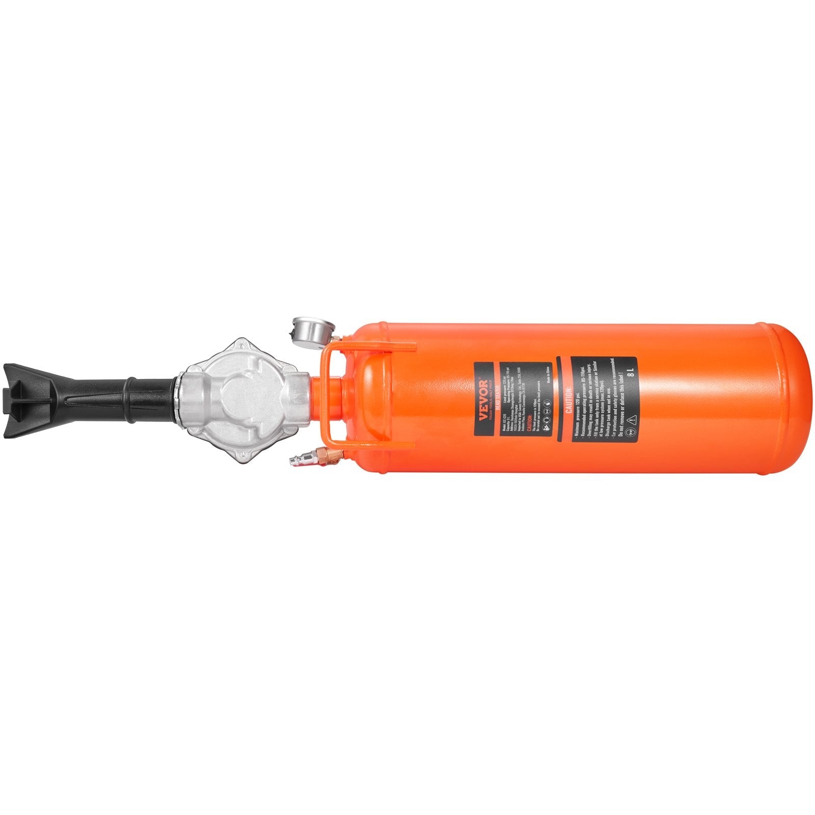 VEVOR Tire Bead Setter, 8L Capacity, 120 PSI Air Bead Blaster, Handheld & Portable Inflation Device, 85-116 PSI for Trucks, Tractors, ATVs & Cars