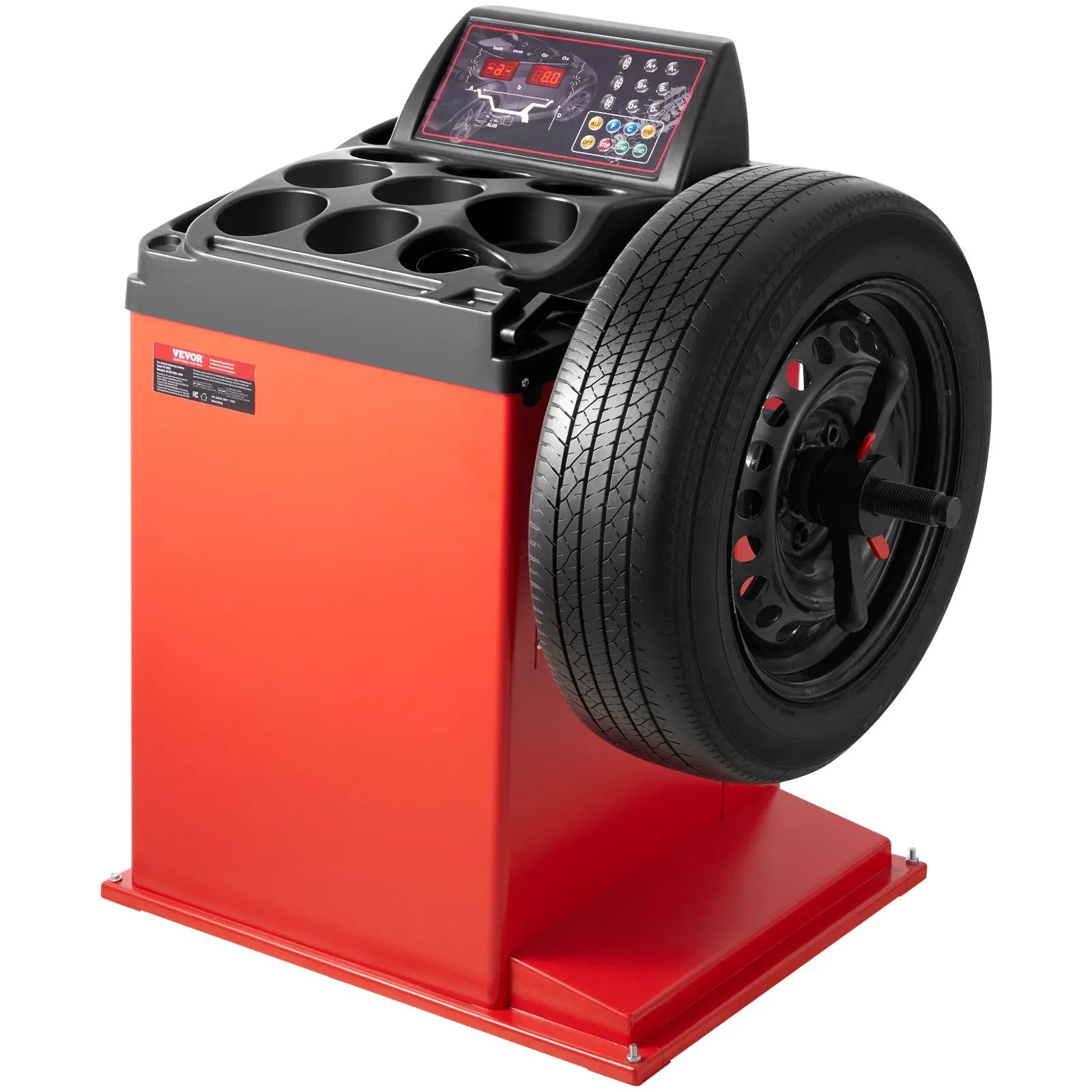 VEVOR Durable Tire Changer Machine Reinforced Tire Balancer with 18" Spindle