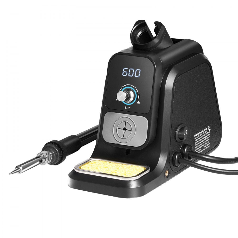 VEVOR Soldering Iron Station 80W LED Display Soldering Station Kit Helping Hands
