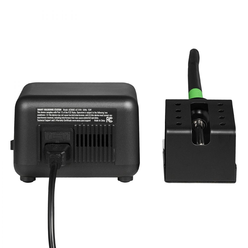 VEVOR Soldering Iron Station 70W LCD Display Soldering Station Kit 122°F-932°F