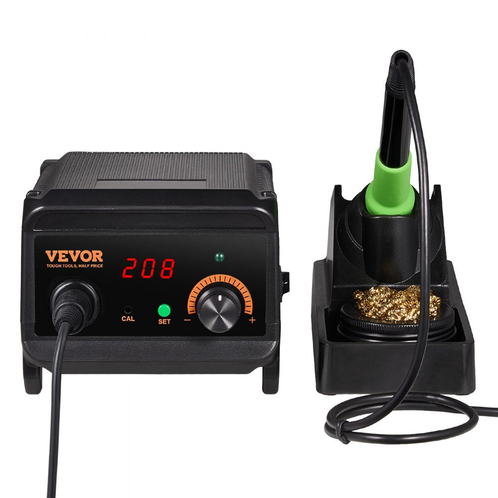 VEVOR Soldering Iron Station 75W LCD Display Soldering Station Kit 122°F-932°F