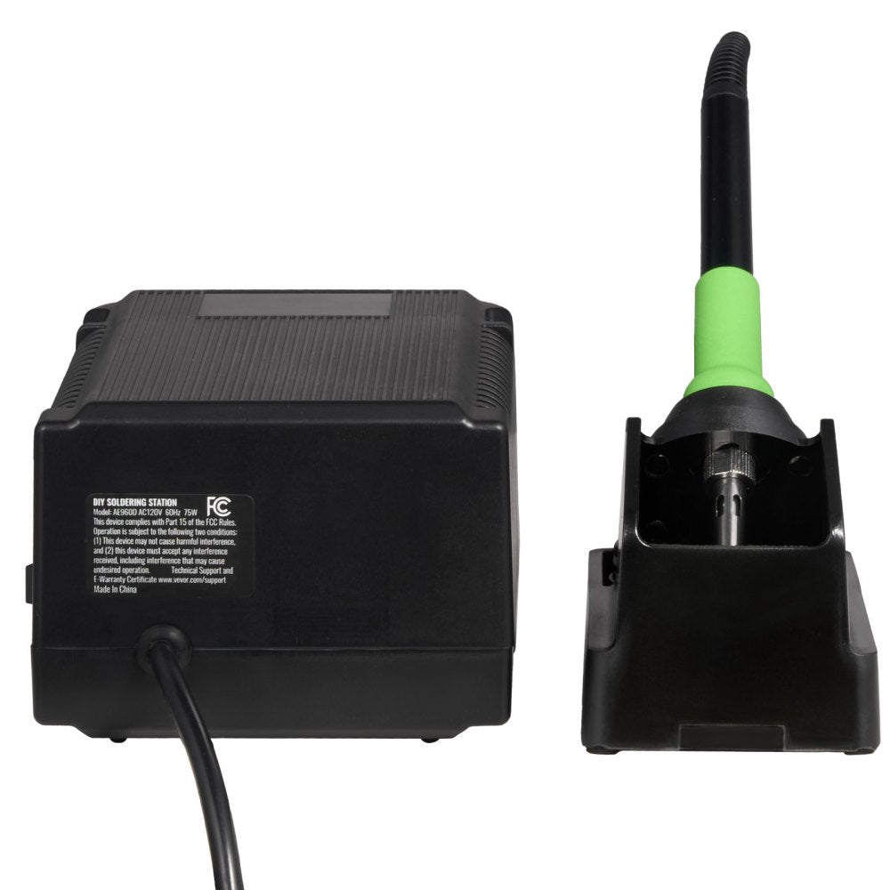 VEVOR Soldering Iron Station 75W LCD Display Soldering Station Kit 122°F-932°F