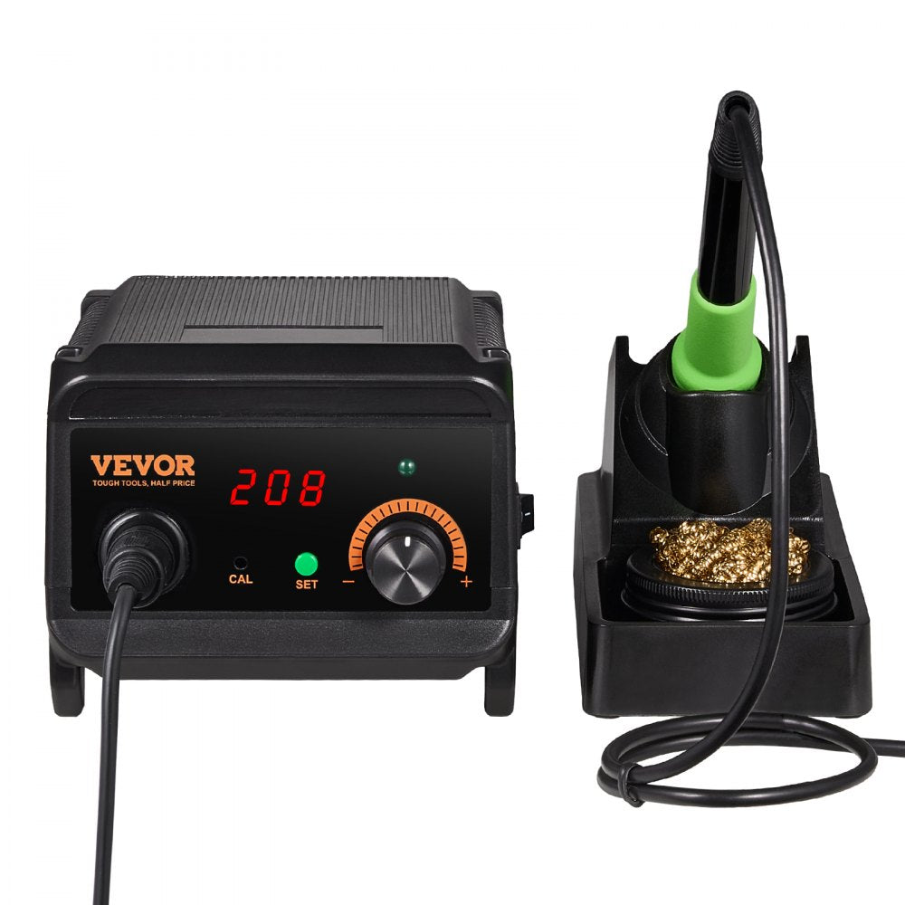 VEVOR Soldering Iron Station 75W LCD Display Soldering Station Kit 122°F-932°F