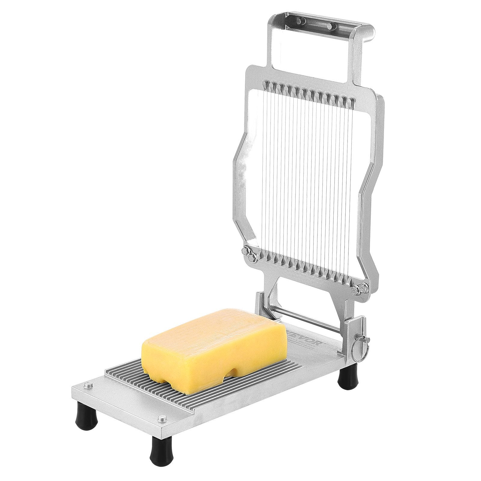 VEVOR Cheese Cutter with Wire Cheeser Butter Cutting 0.2" Thin Cheese Slicer