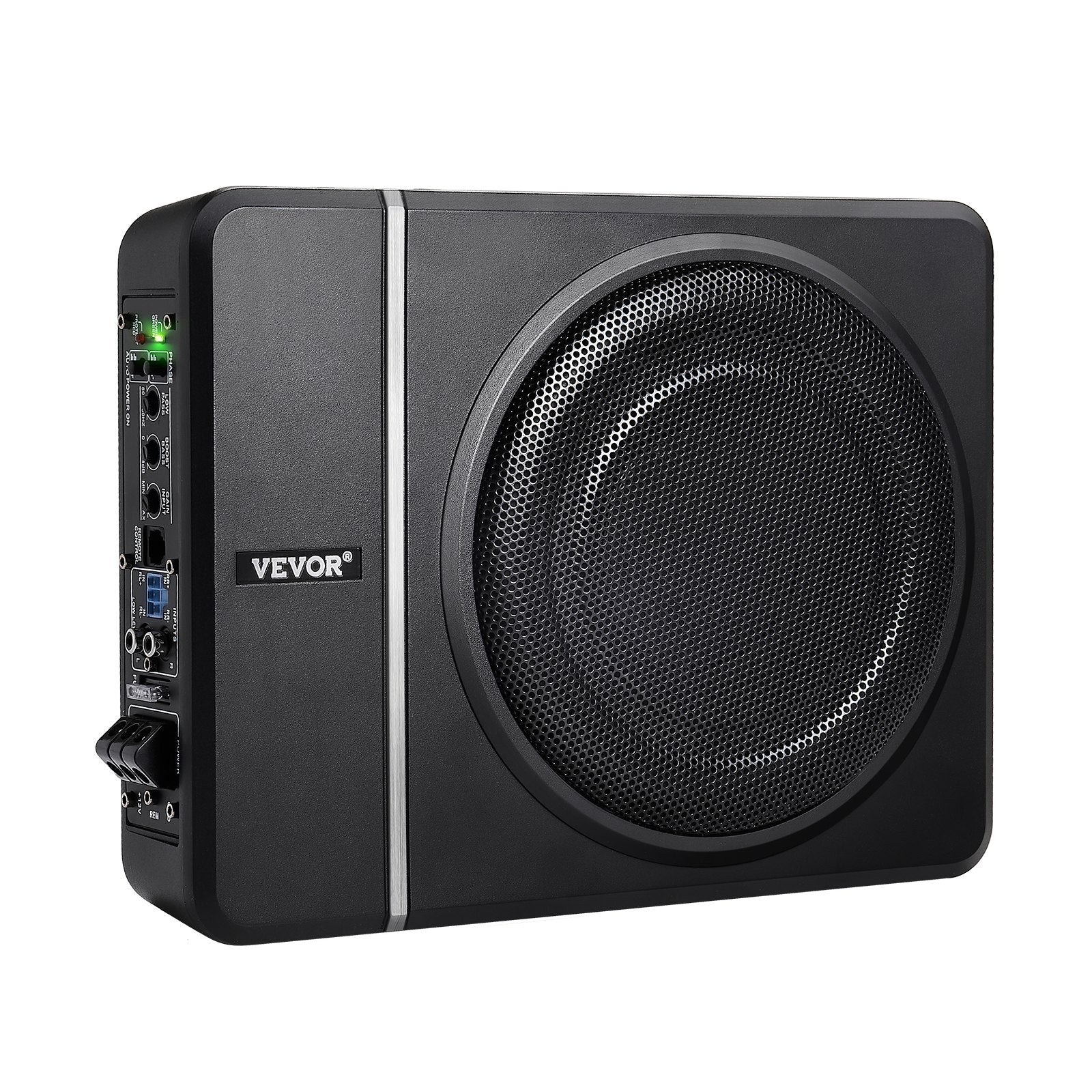 VEVOR 8" 240W Under Seat Car Subwoofer Slim Powered Car/Truck Subwoofer System